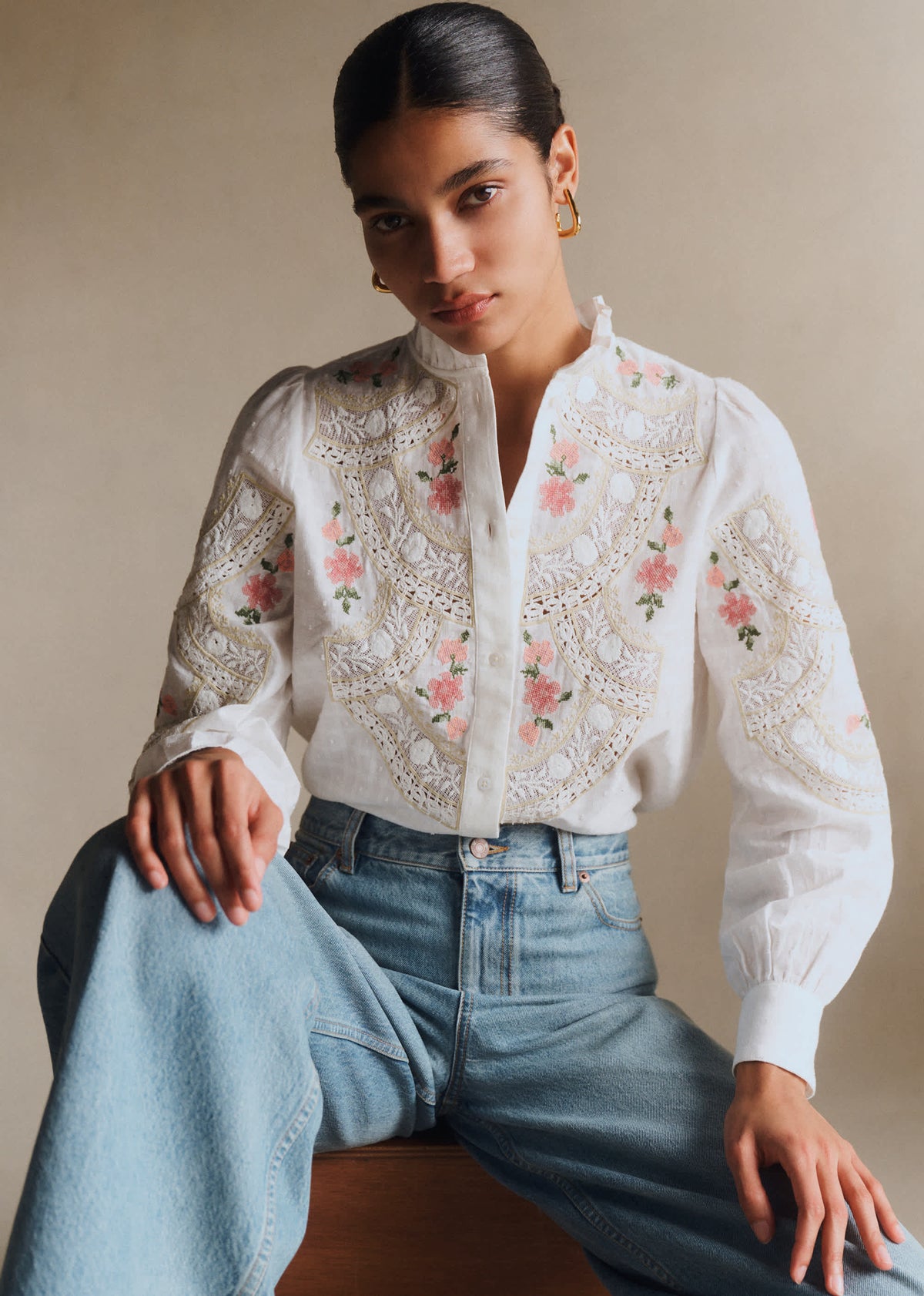 Chemise Maggy - Ecru