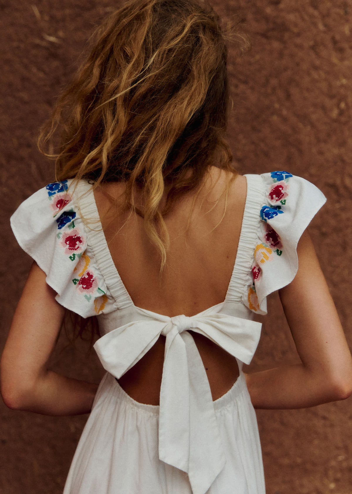 Robe Melville - Broderie Placée Spring