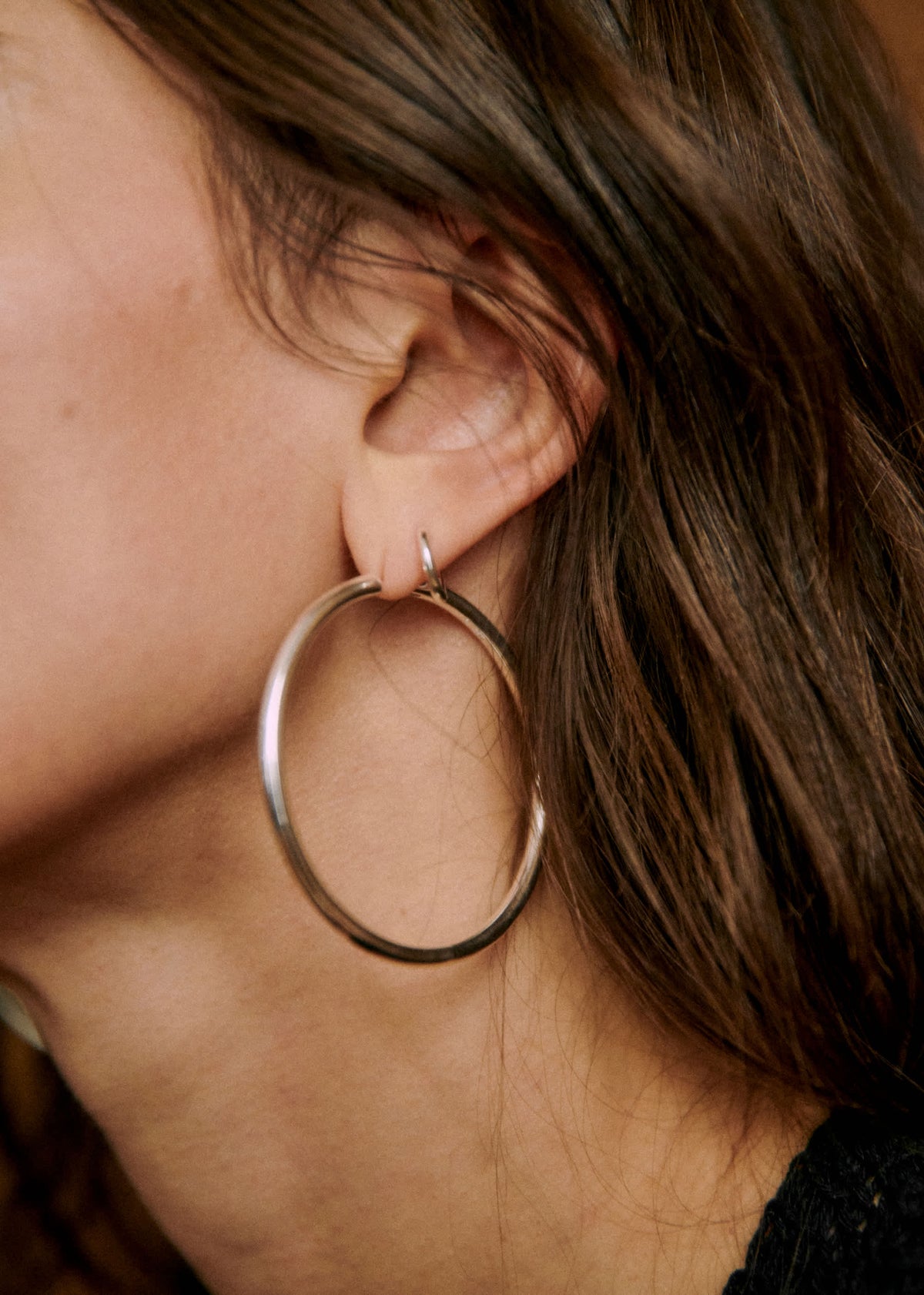 Maxi Anneaux Eva - Argent