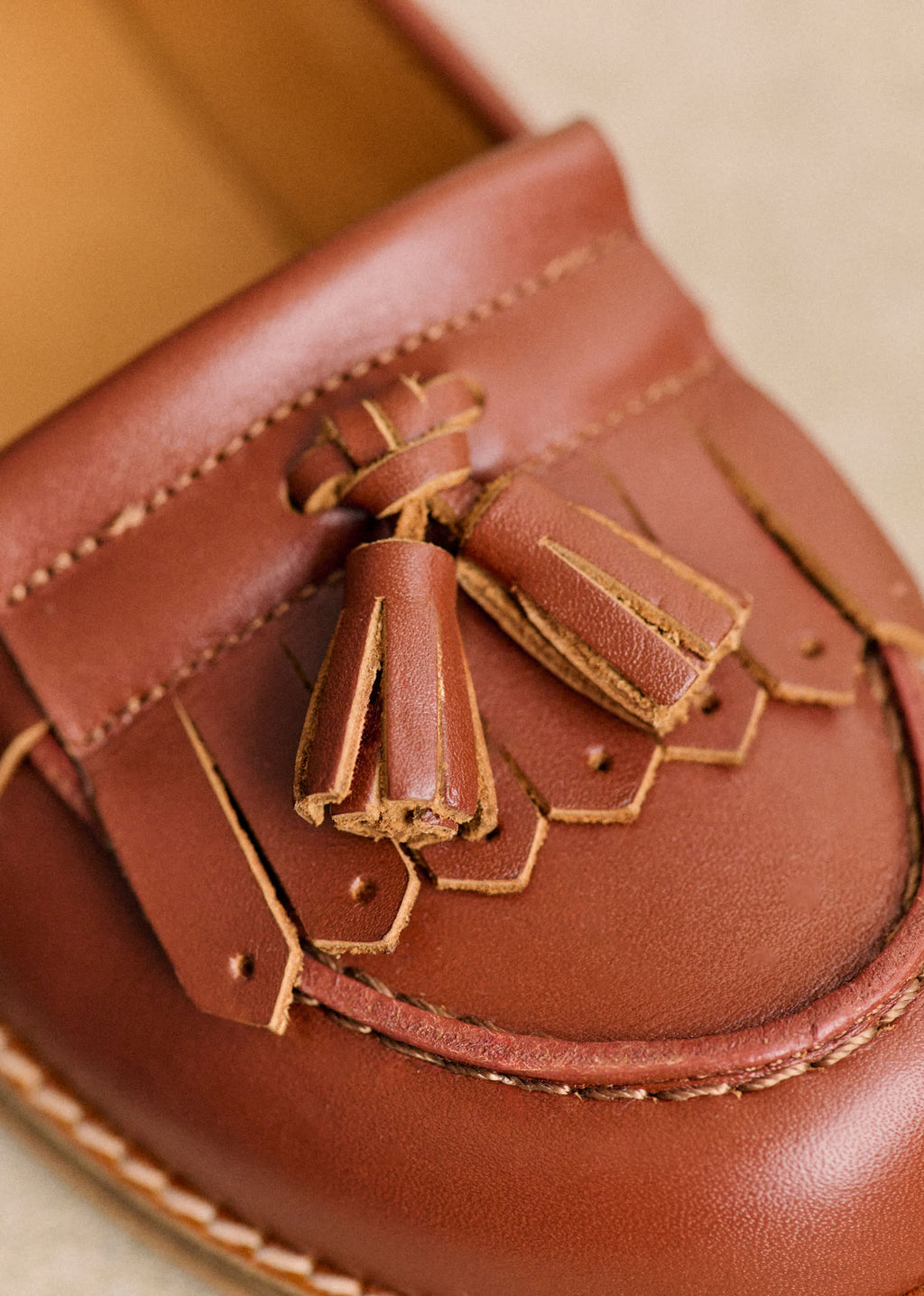Mocassins Lisa - Cuir Naturel Héritage
