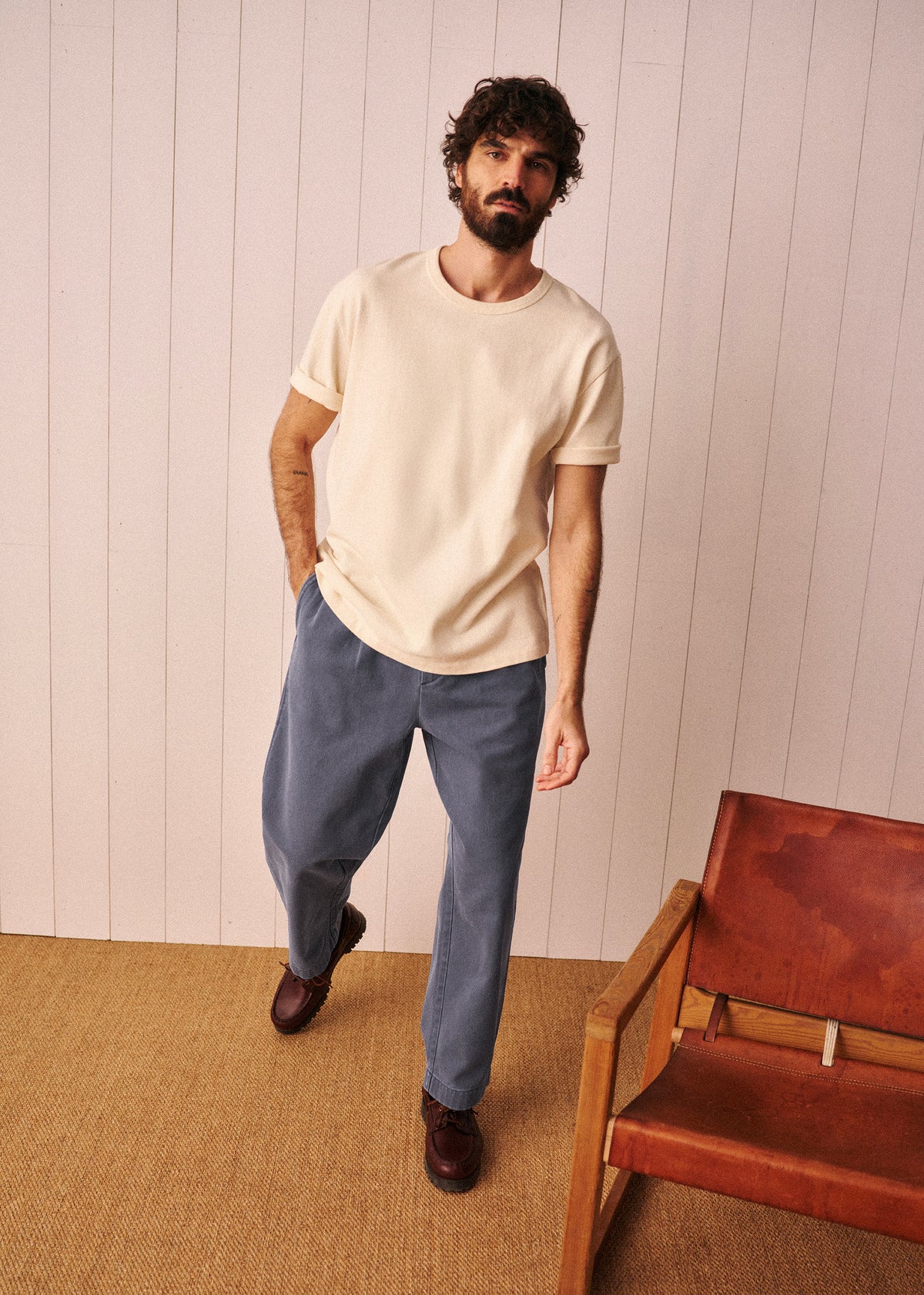 T-Shirt Oversize Drenil - Écru