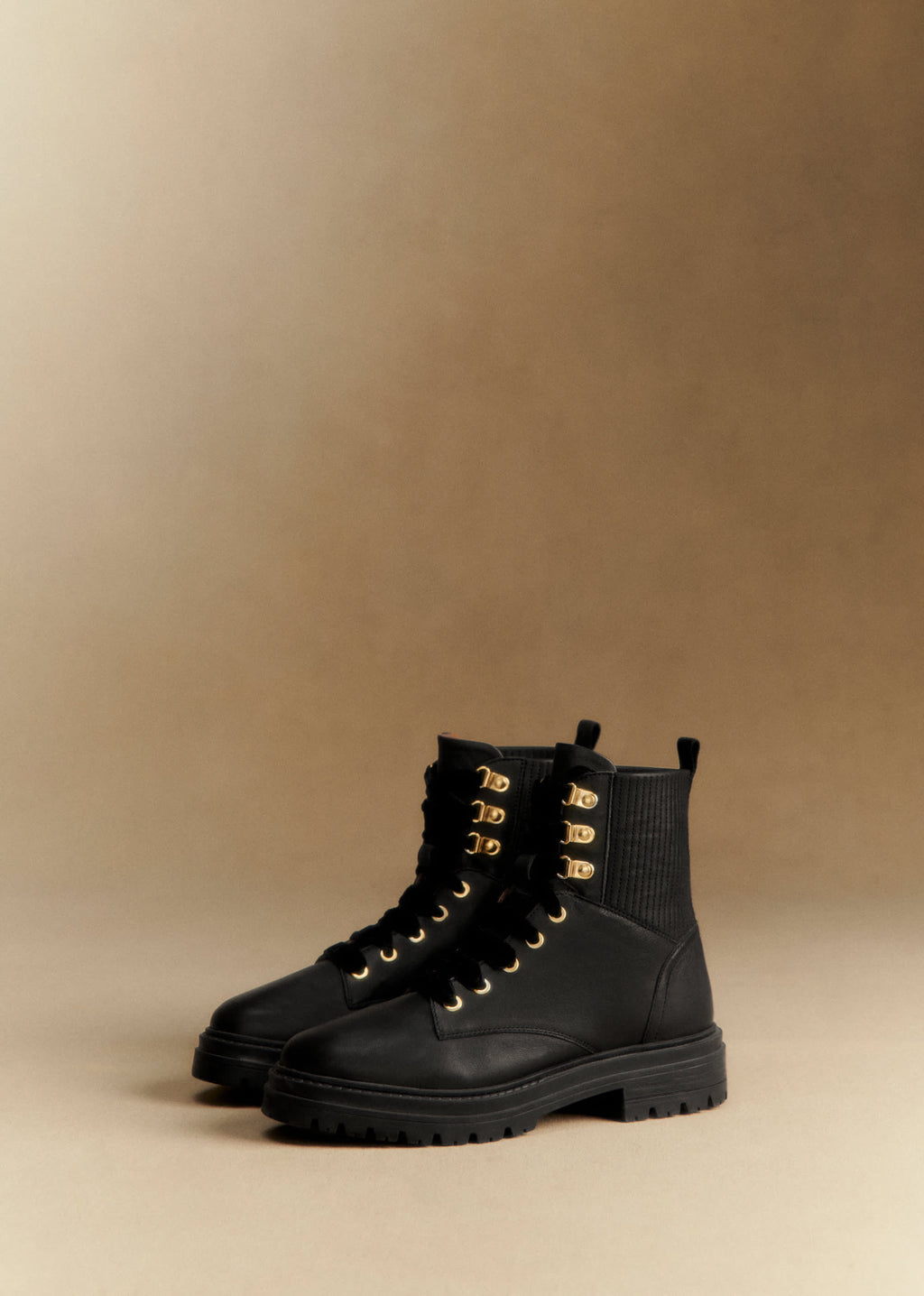 Boots Low Niels - Noir Lisse
