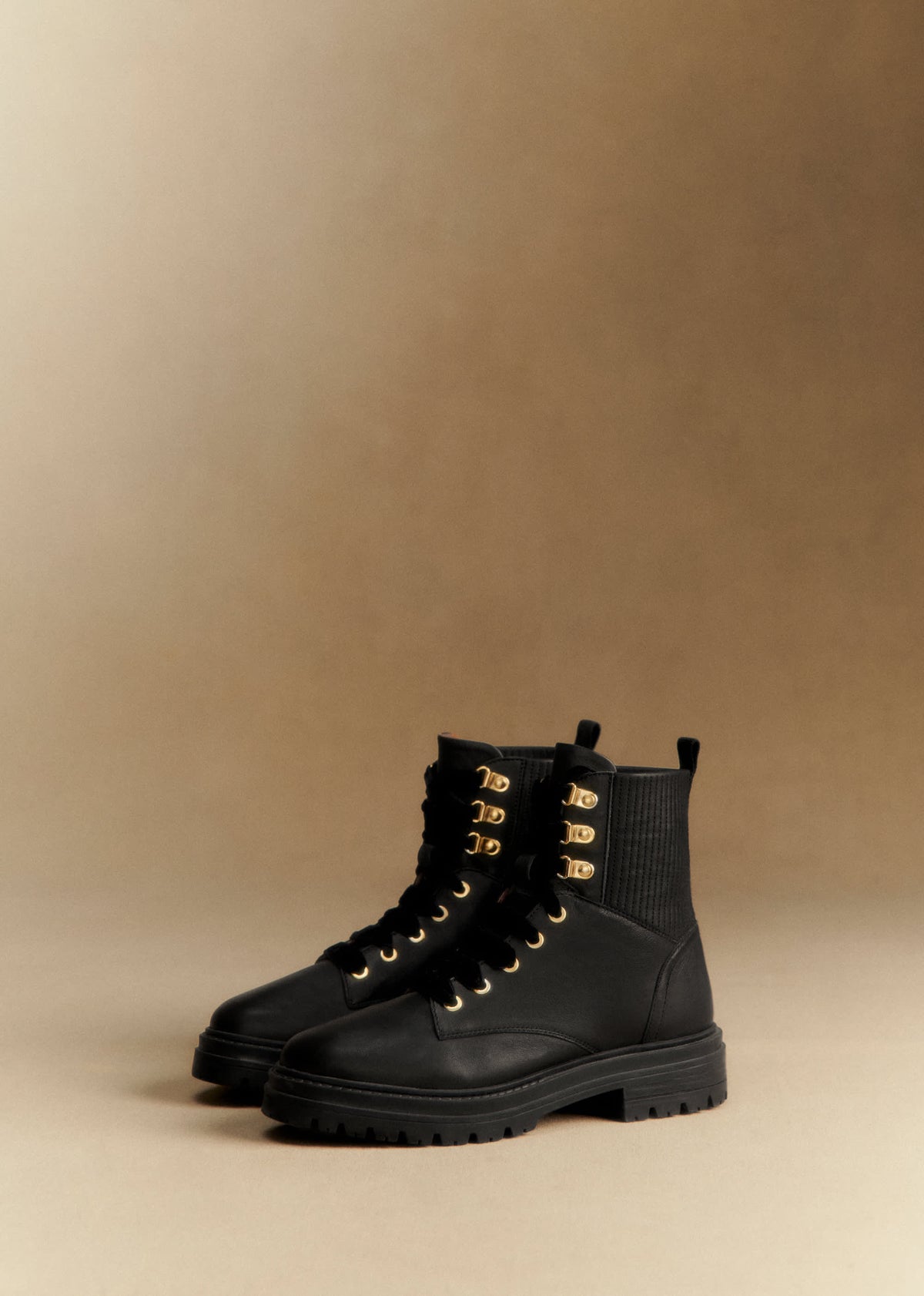 Boots Low Niels - Noir Lisse