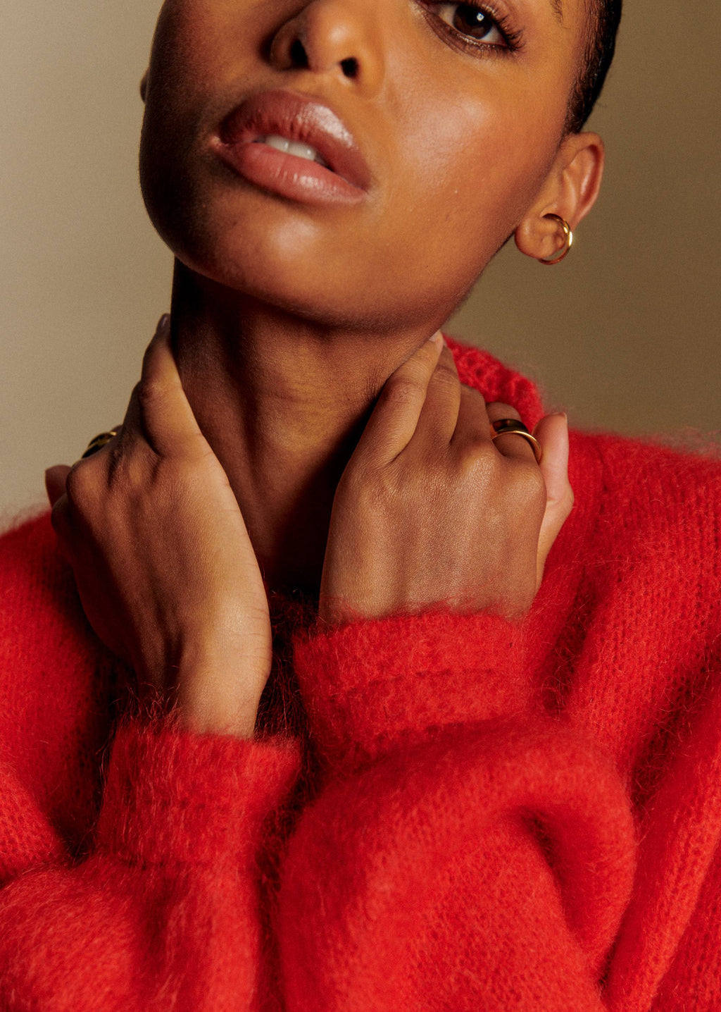 Gilet Angie - Rouge