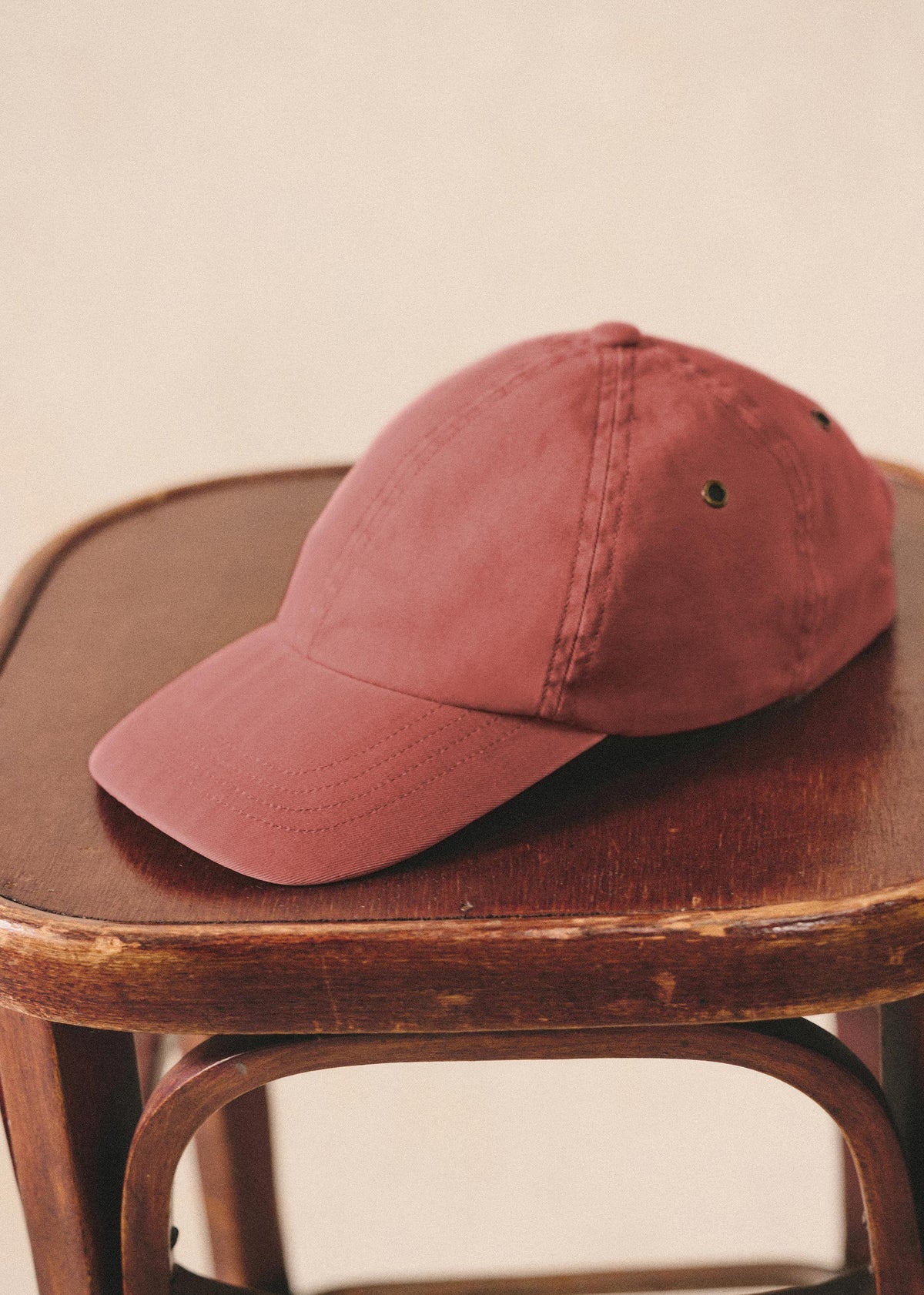 Casquette Haden - Rouge Délavé