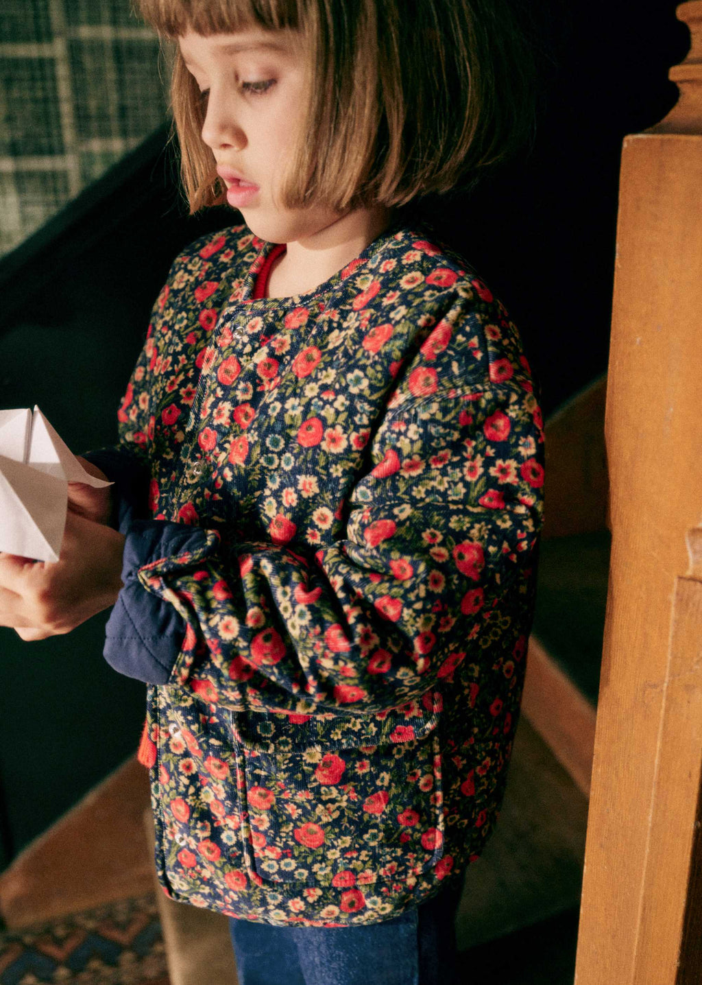 Manteau Farel - Imprimé Poppies