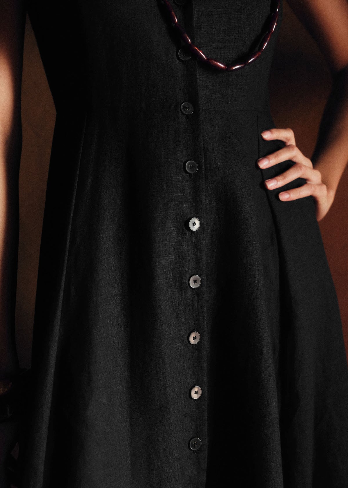 Robe ANNALUISA - Noir