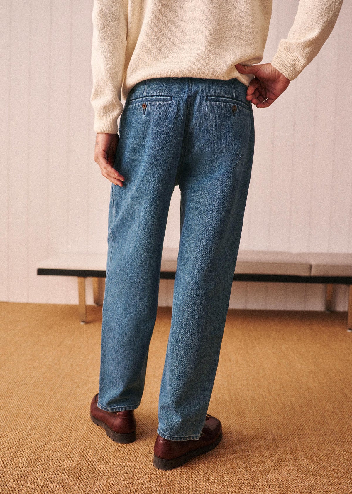 Pantalon Stewart - Denim bleu
