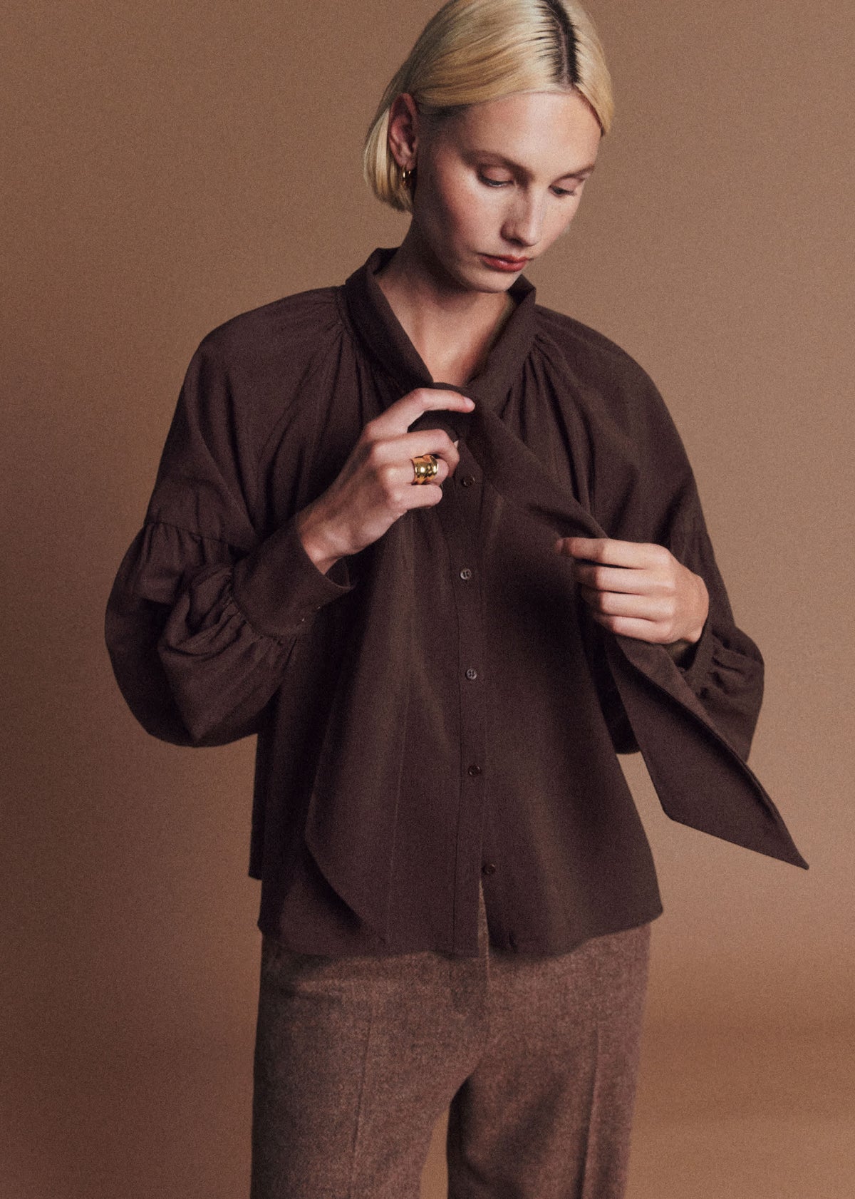 Chemise Tazia - Marron Profond