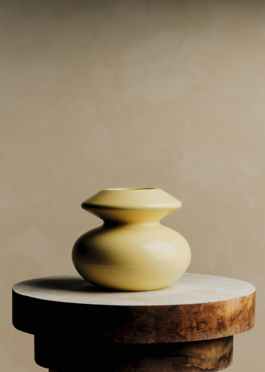 Vase Romie Objetti - Petit Modèle - Jaune