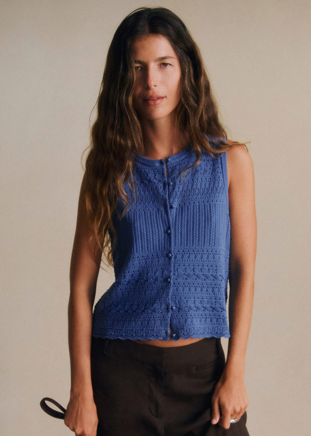 Gilet Davy - Bleu