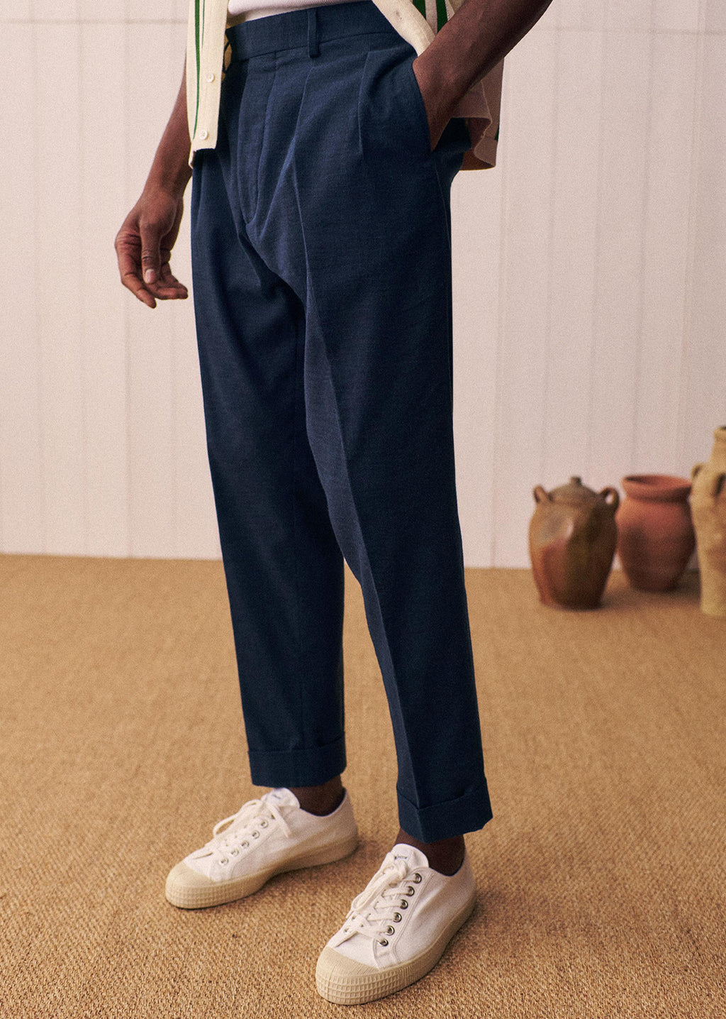Pantalon Young - Marine