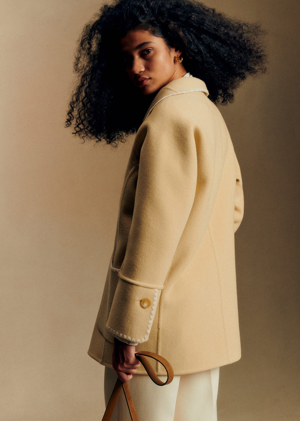Manteau Rafael - Paille