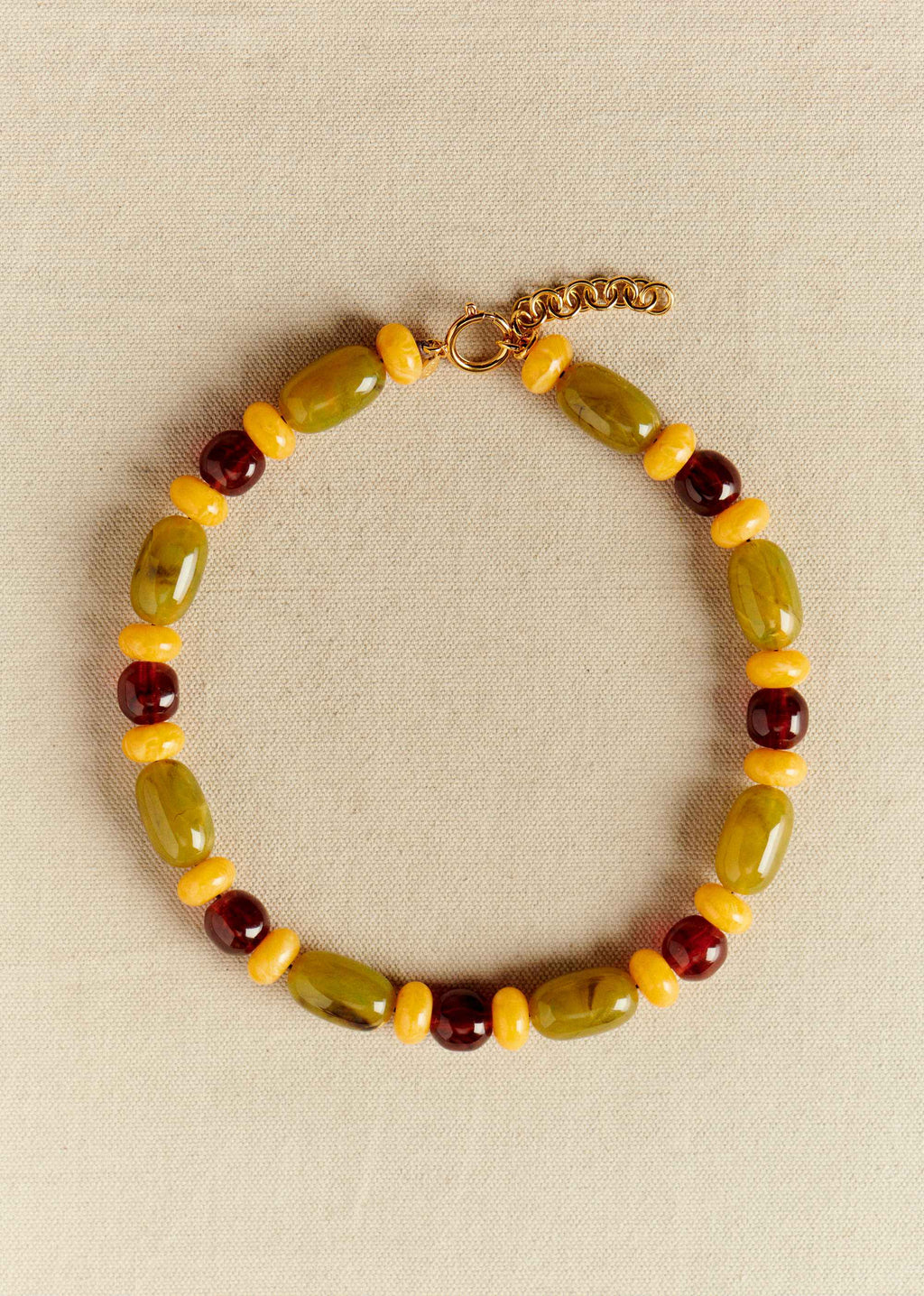 Collier Morgane - Vert Multi