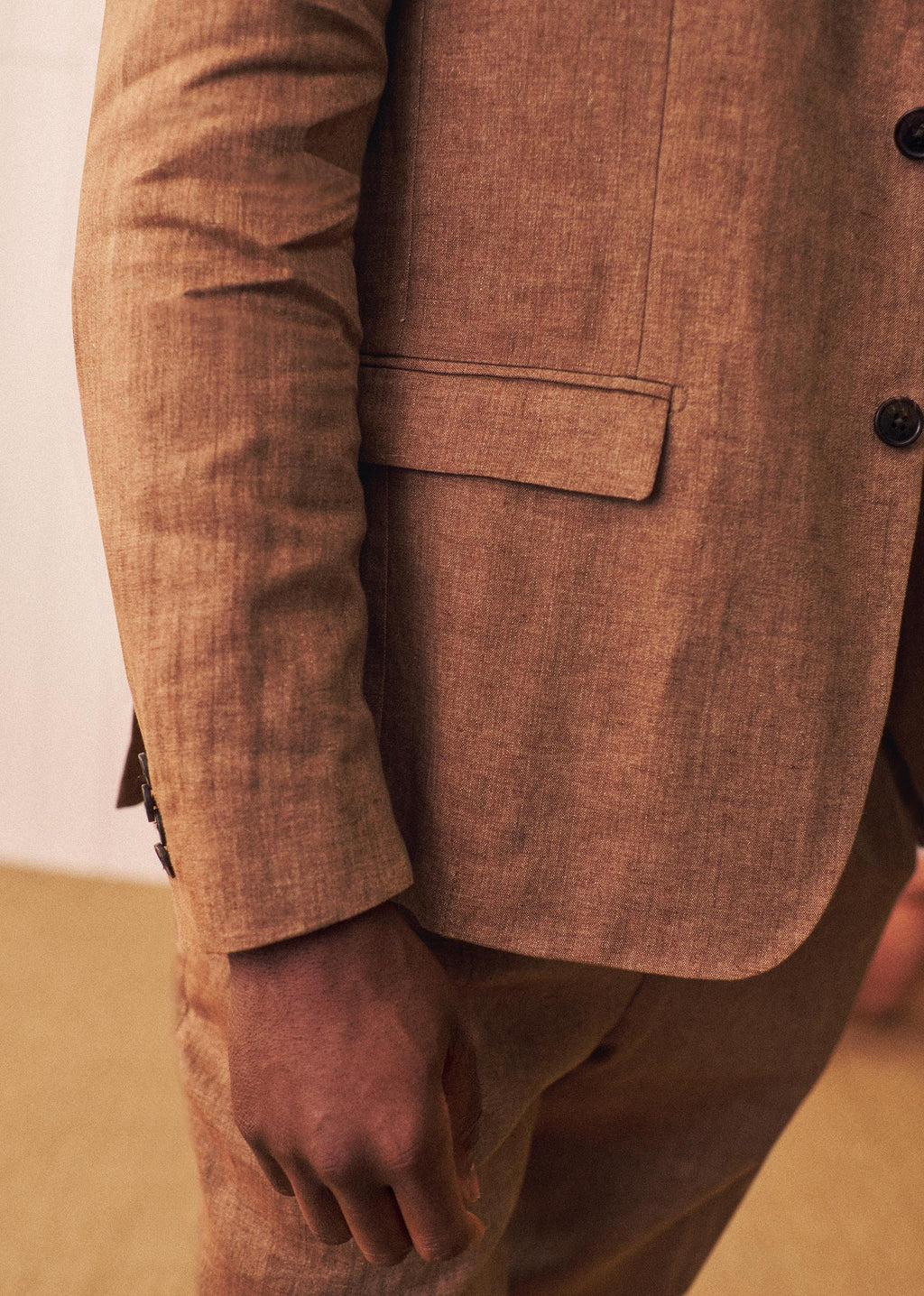 Veste Terence - Camel Chiné