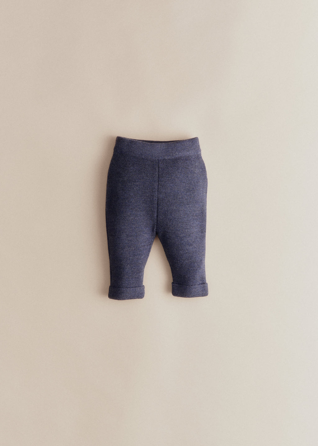Pantalon Maille Boris - Bleu Chiné