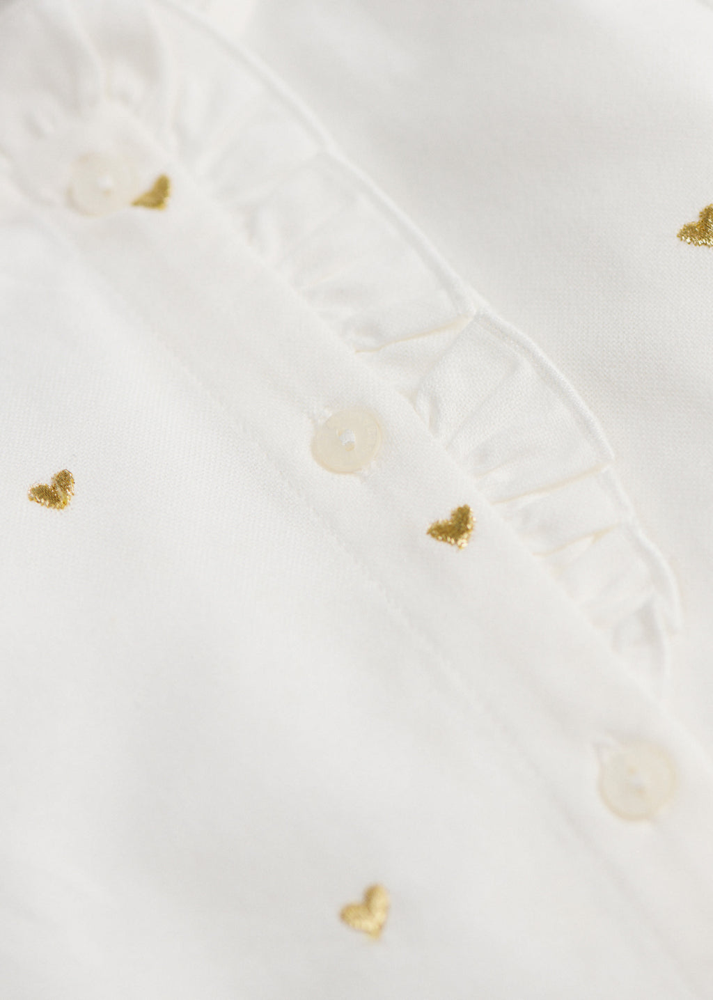 Chemise Chlo - Broderie Coeur Doré
