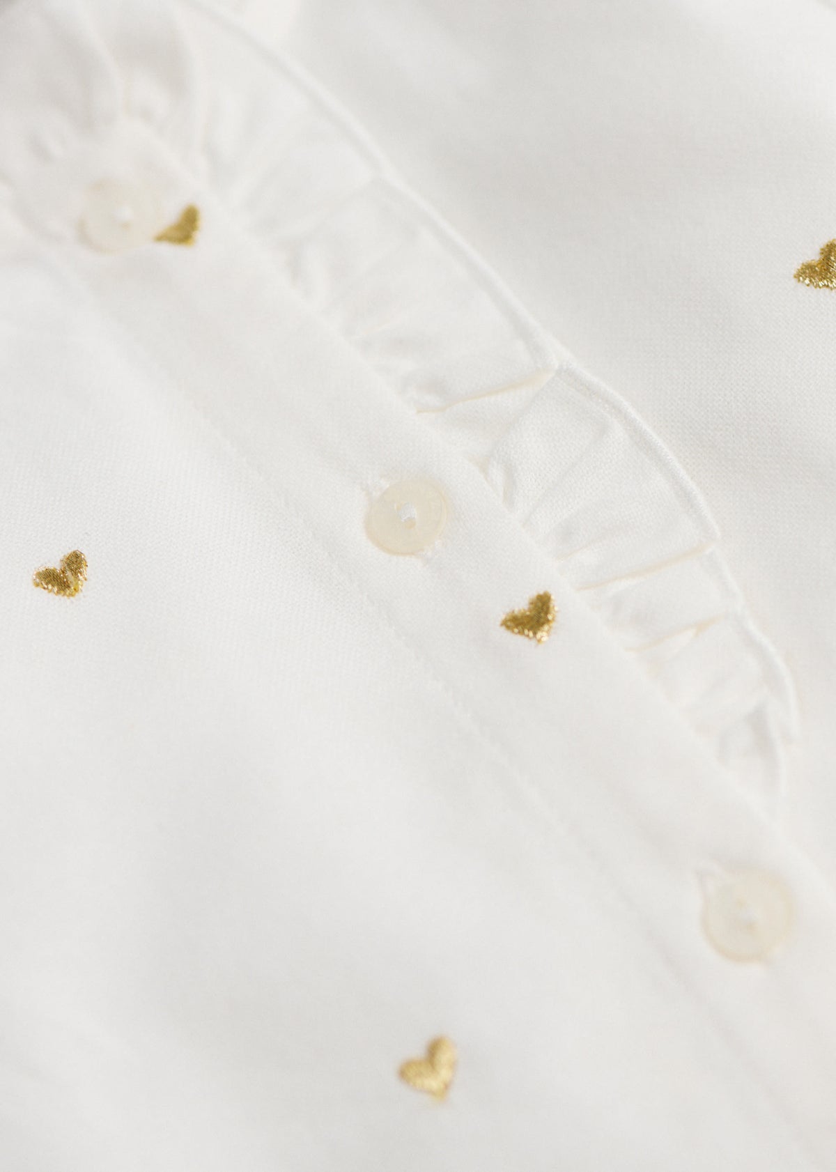 Chemise Chlo - Broderie Coeur Doré