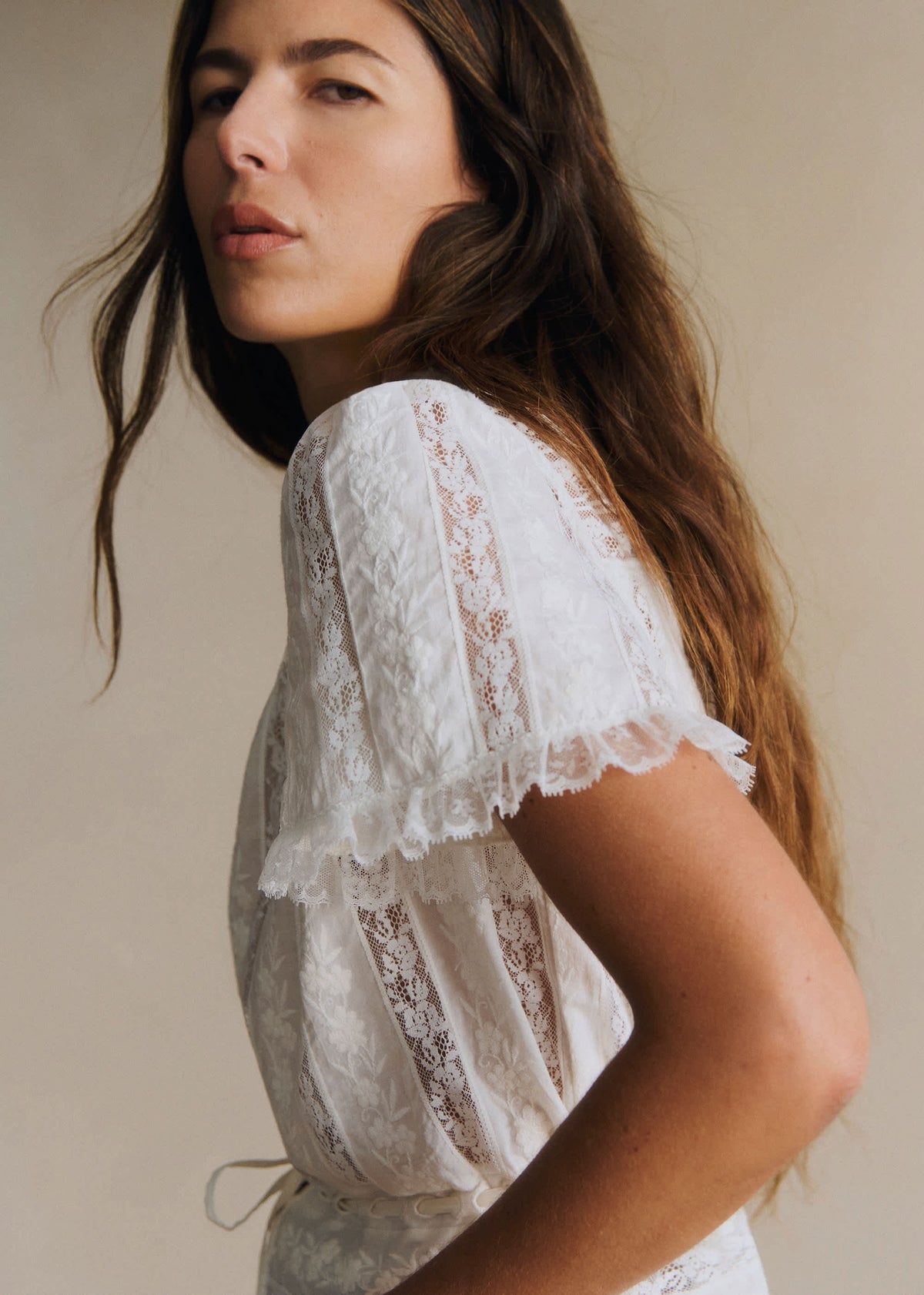 Chemise Shenali - Ecru