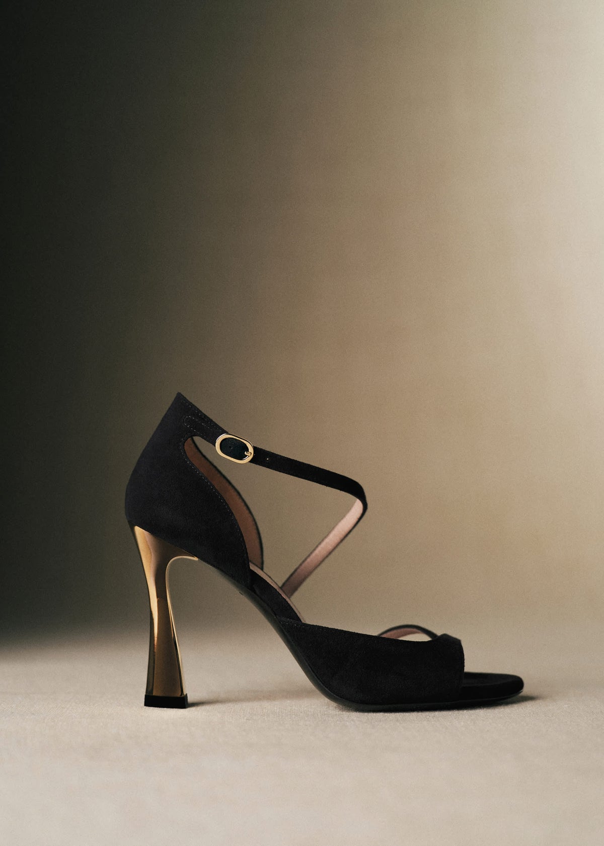 Sandales Brigitte - CFM Souliers x Editions Sézane - Velours Noir