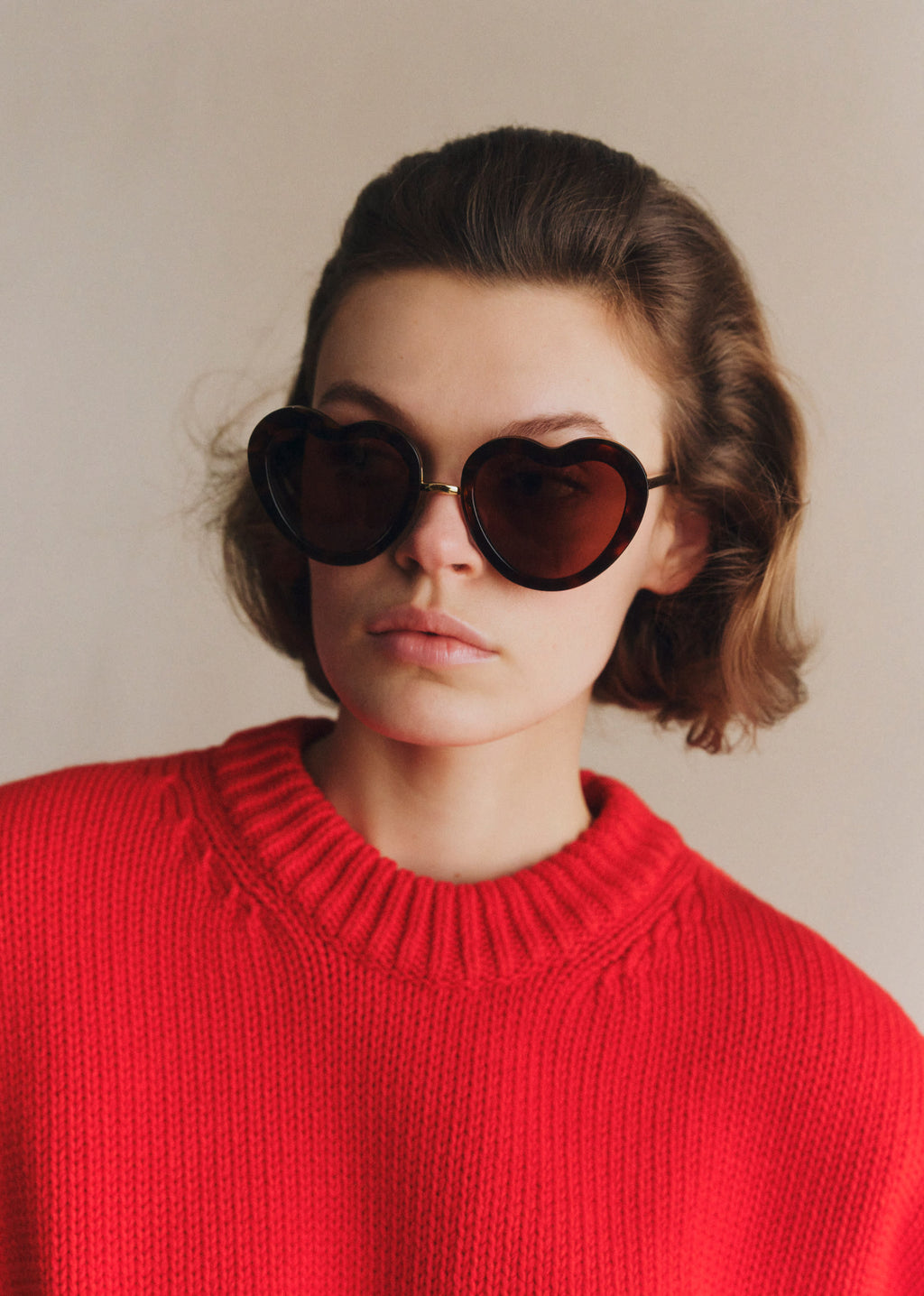 Lunettes de soleil Fiona - Ecailles et Doré