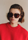 Lunettes de soleil Fiona - Ecailles et Doré