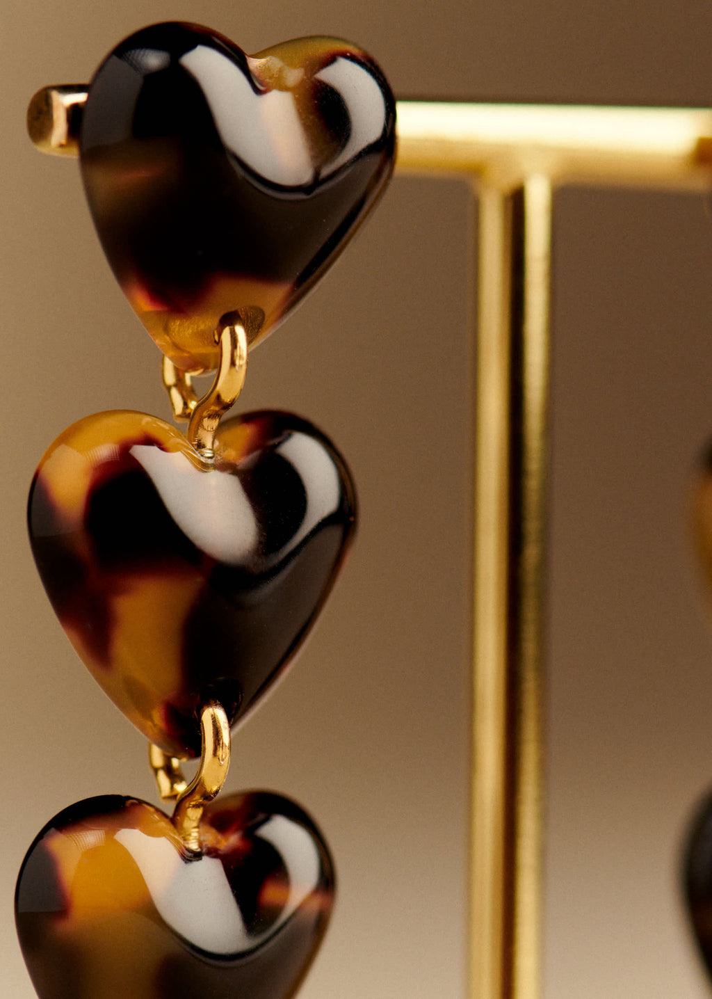 Boucles d'oreilles Erica - Ecaille