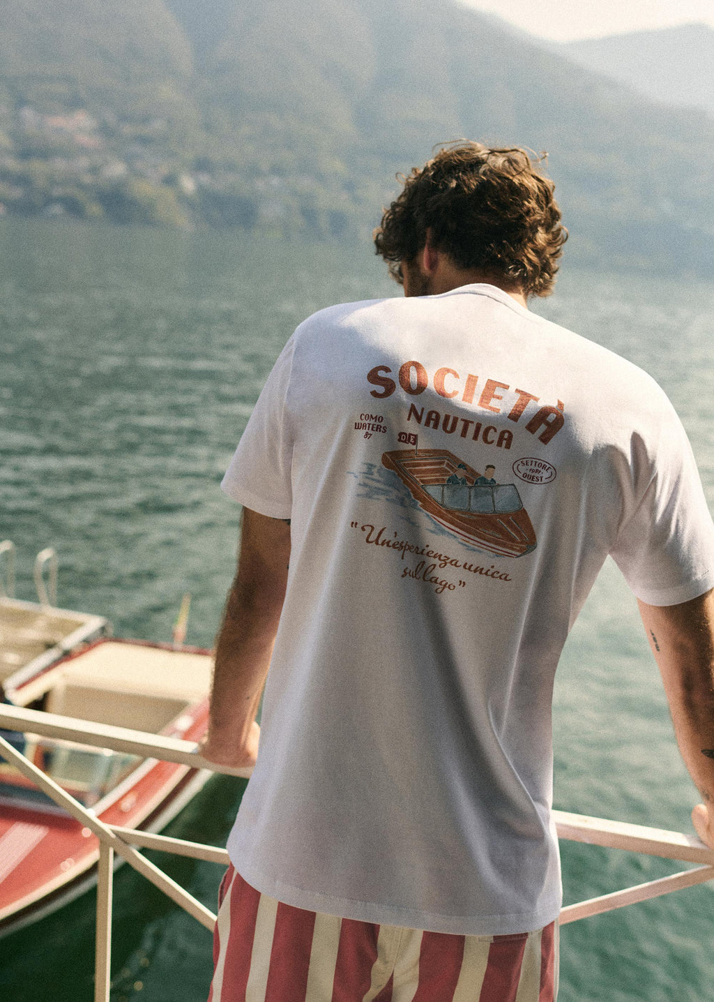 T-Shirt Societa Nautica - Blanc
