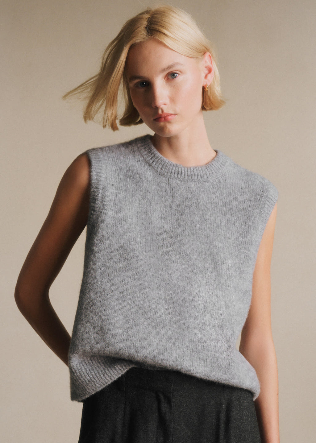 Pull Samuel - Gris Chiné