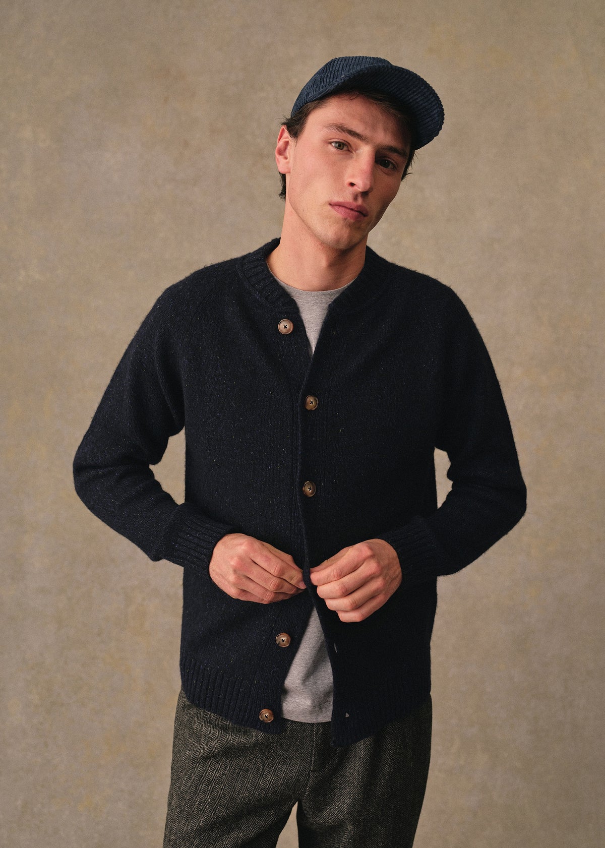 Gilet Trudel - Marine Moucheté