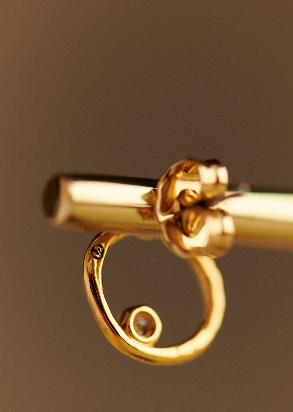Boucles d'oreilles Laurette - Doré