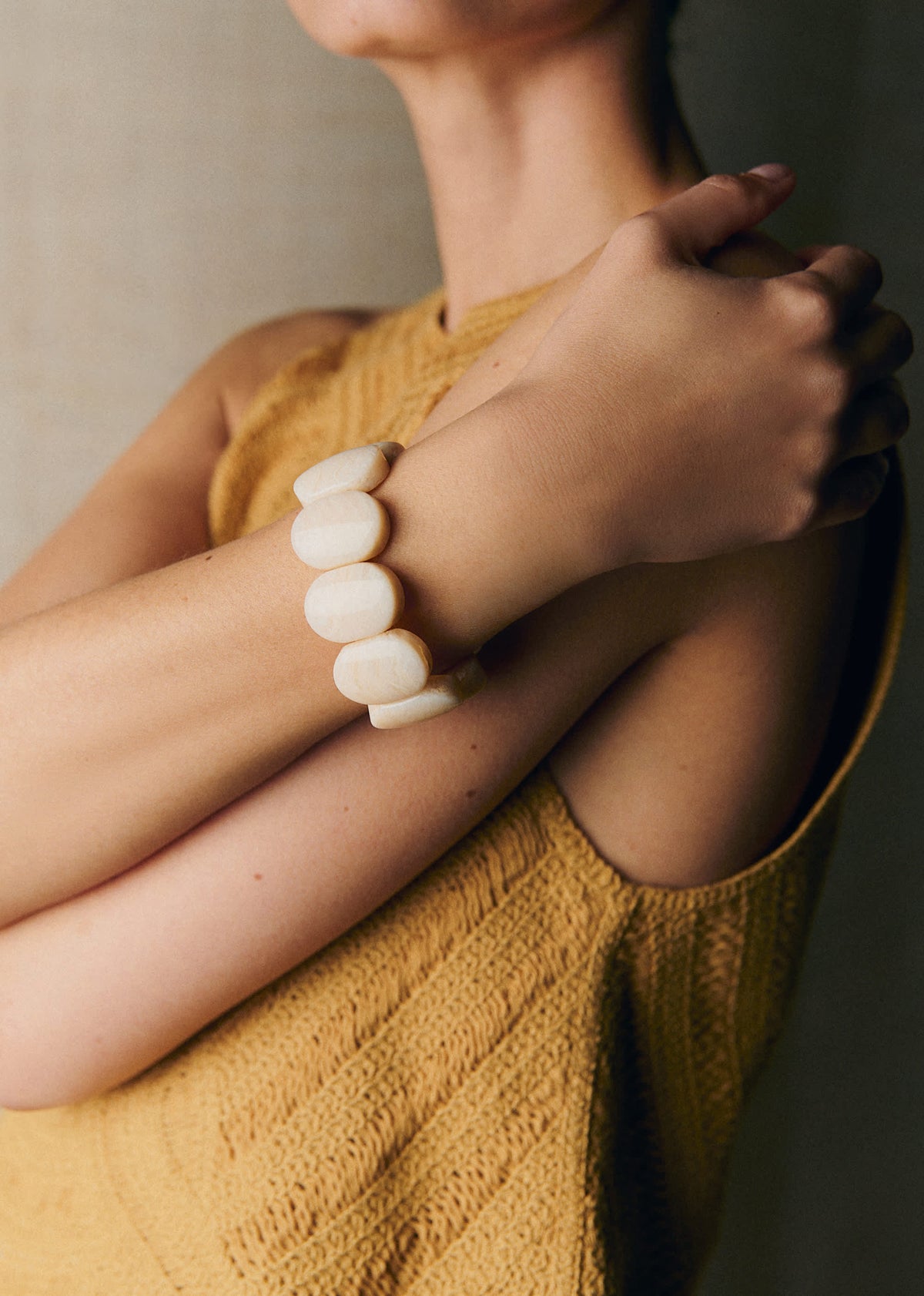 Bracelet Amandine - Ecru