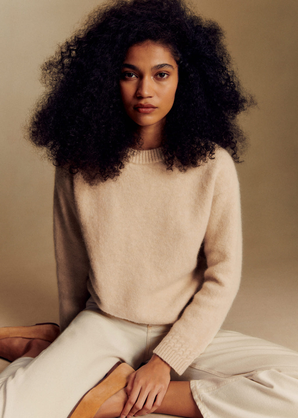 Pull Amiel - Vanille