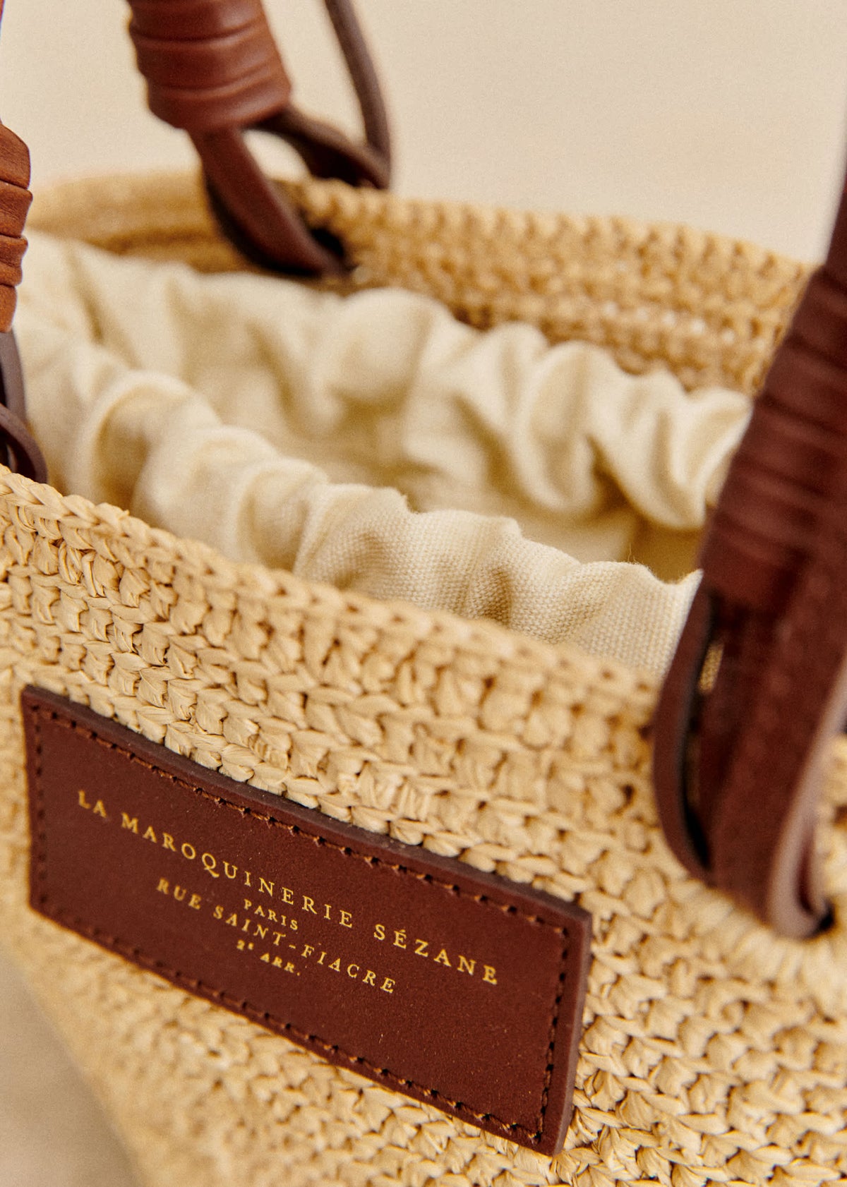 Panier Mini Justine - Raphia Naturel