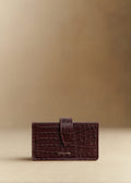 Porte-cartes Ginette - Choco Croco