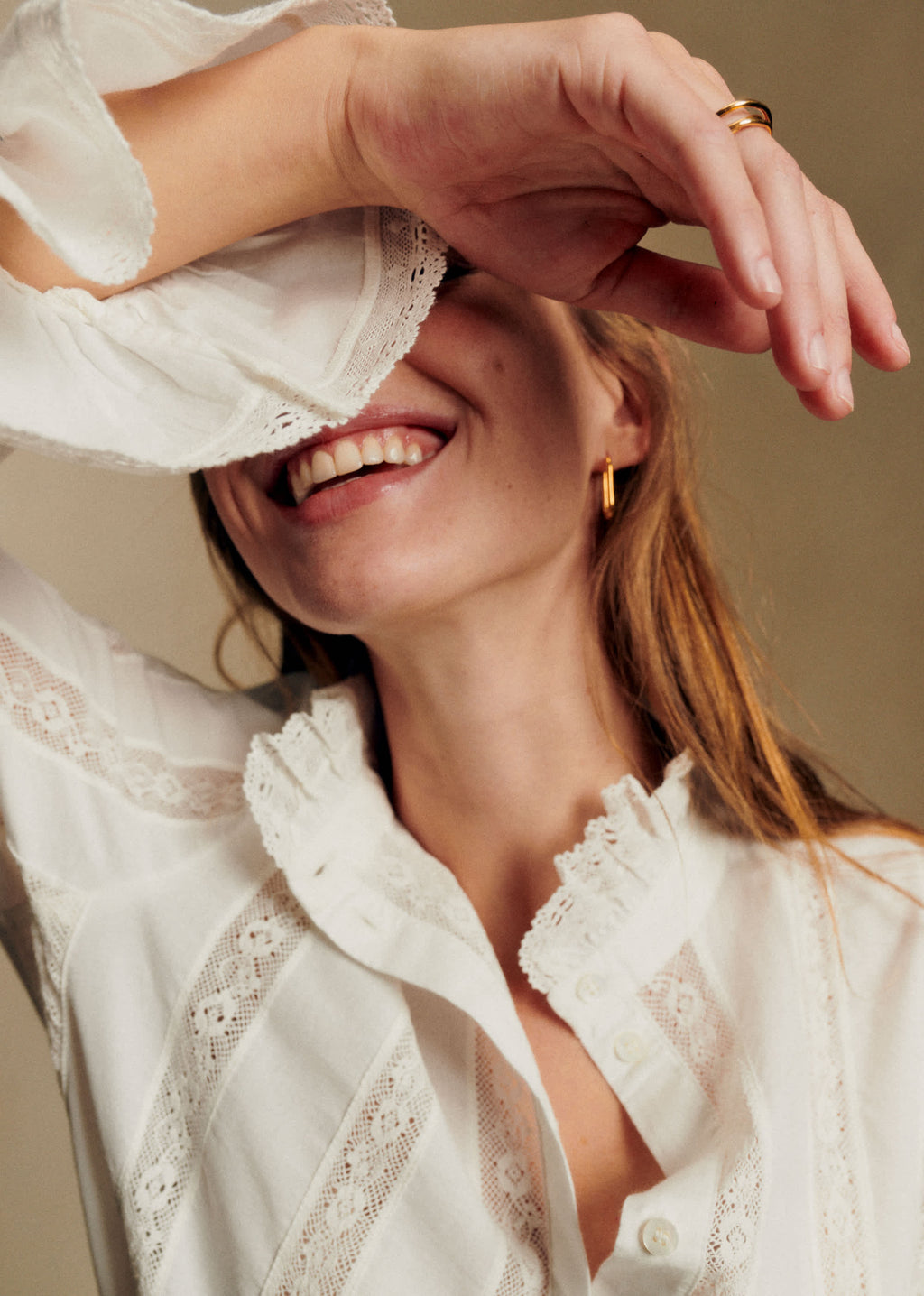 Chemise Lise - Ecru