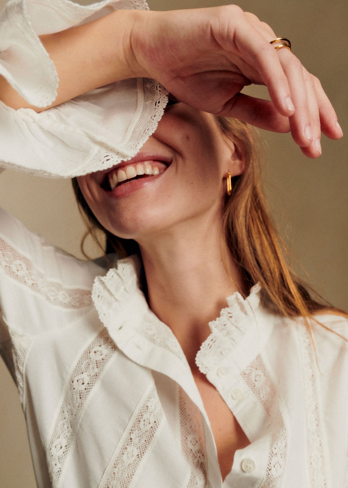 Chemise Lise - Ecru