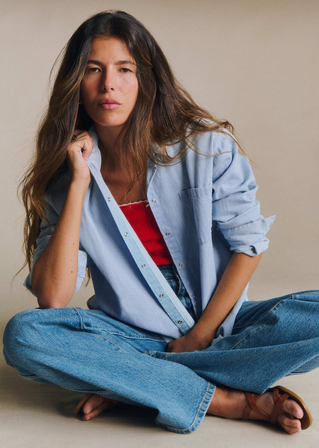 Chemise Max - Denim Très Clair