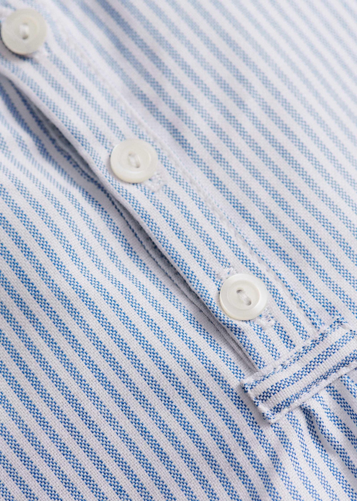 Chemise Sacha - Bleu / Écru