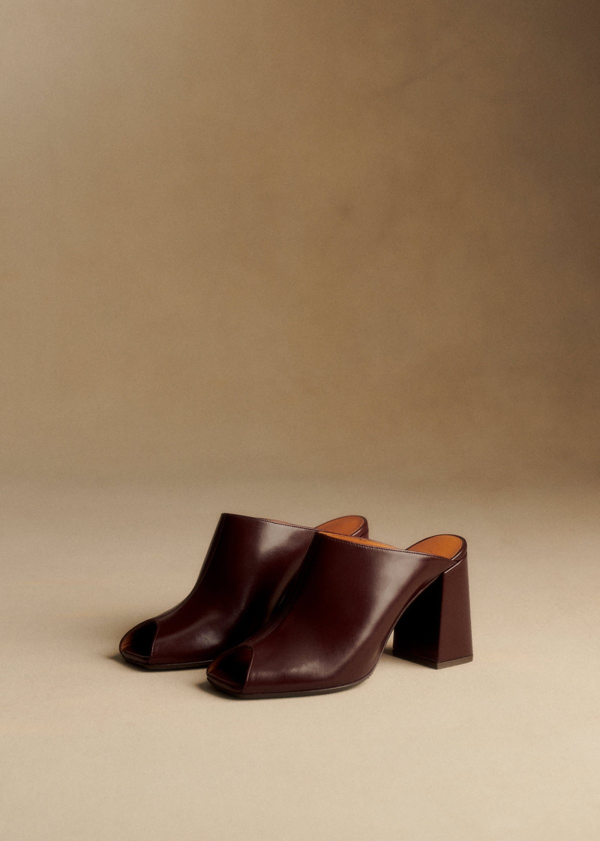Mules High Bruna - Bordeaux Glacé