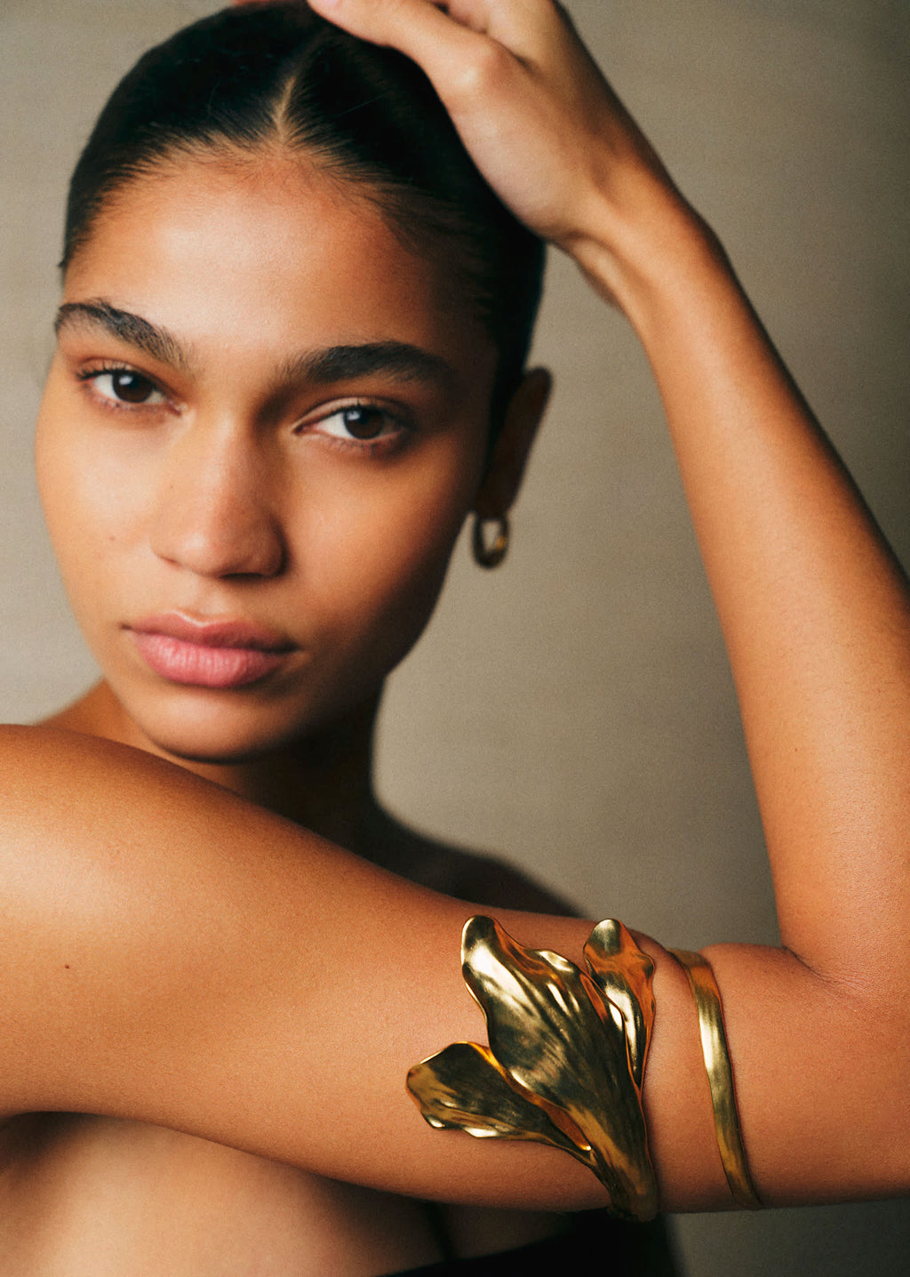 Bracelet de bras Elvira - Doré