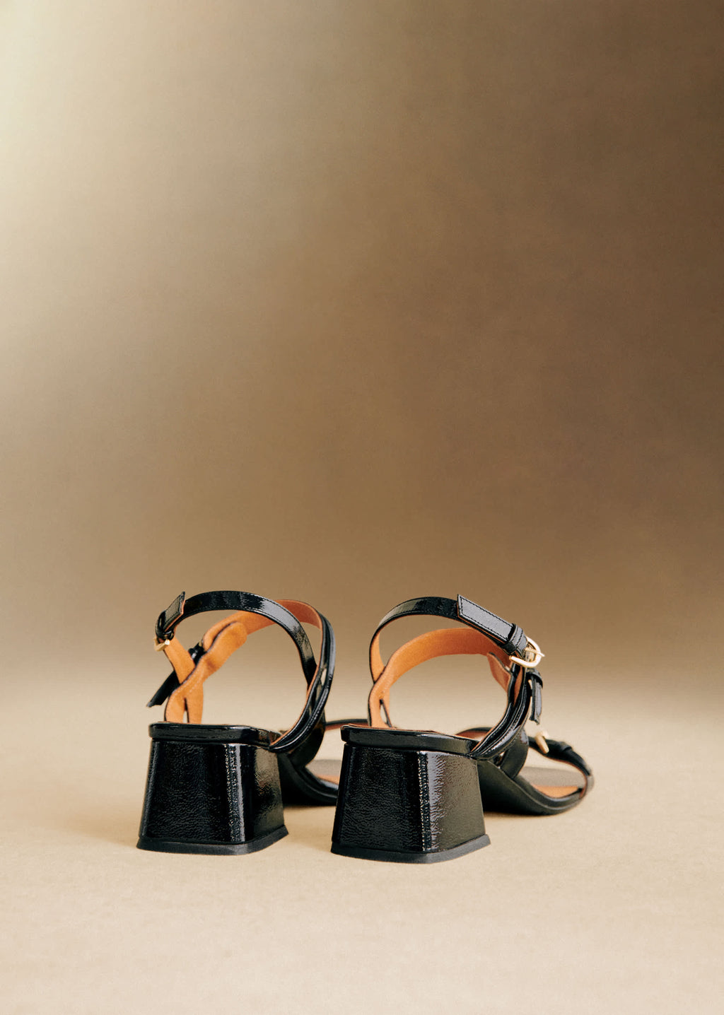 Sandales Ilaria - Noir Vernis