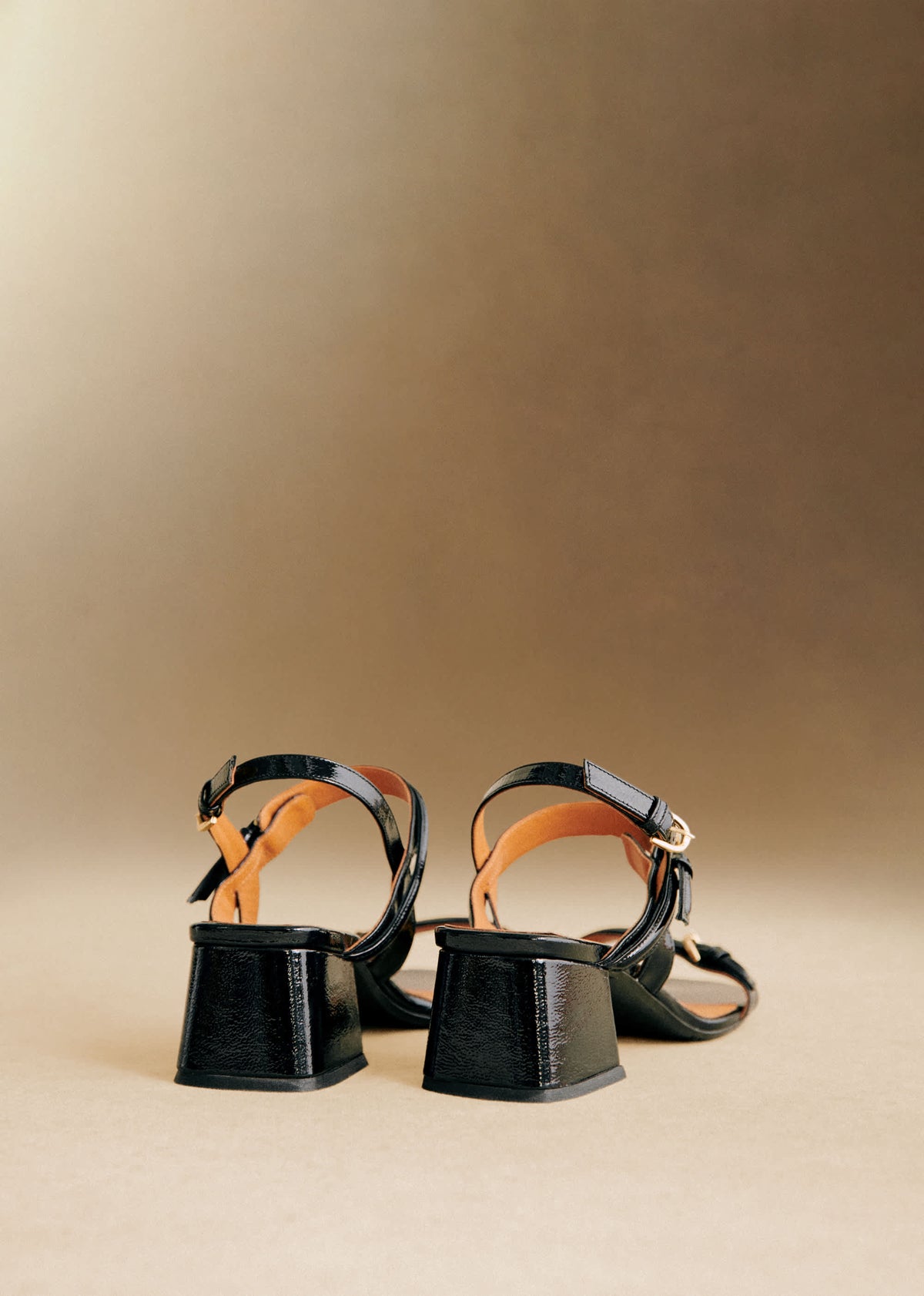 Sandales Ilaria - Noir Vernis