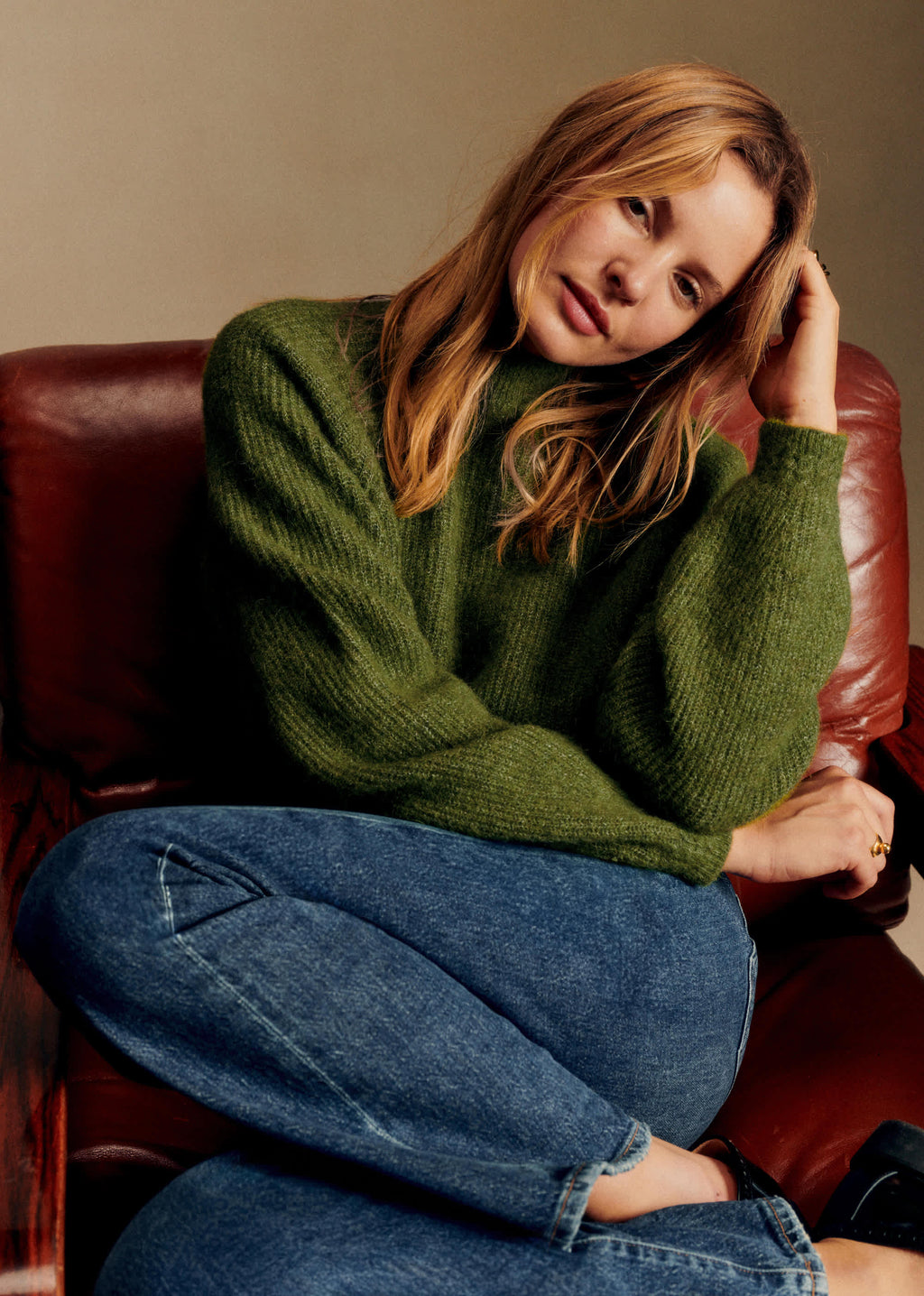 Pull Otis - Vert d'Automne