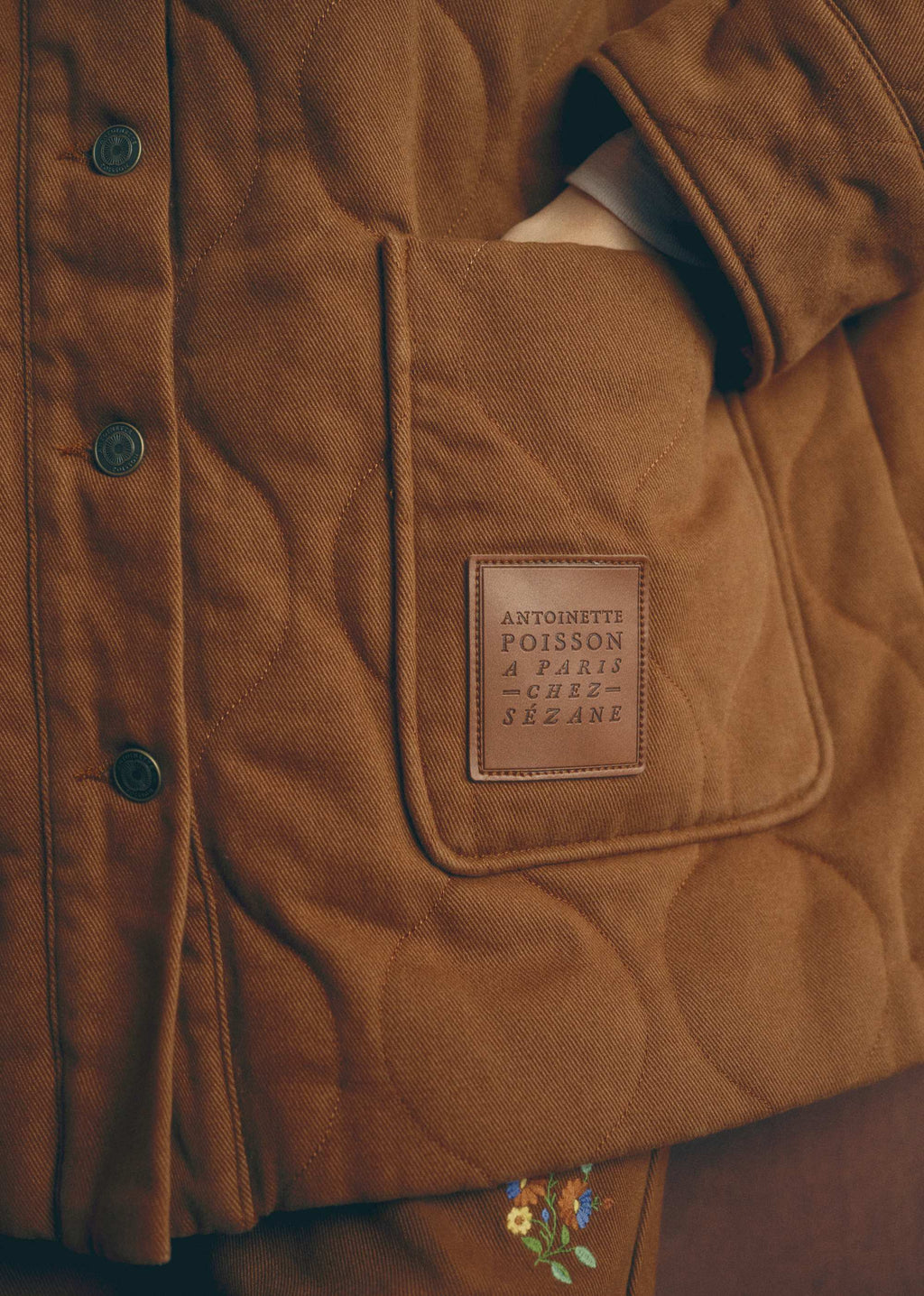 Veste Gabin - Sézane x Antoinette Poisson - Caramel