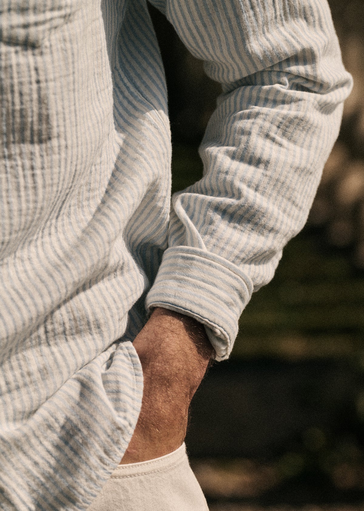 Chemise Luke - Rayures Bleu / Blanc
