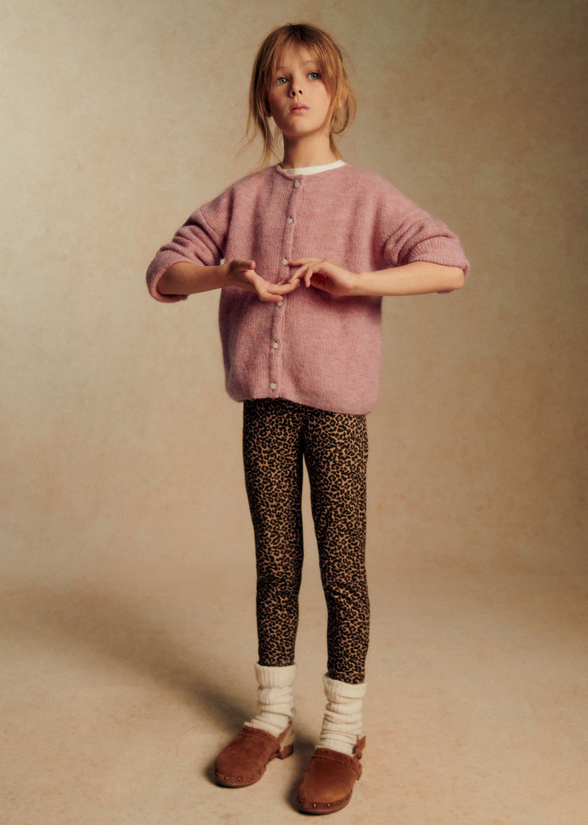 Legging Lily - Léopard Beige