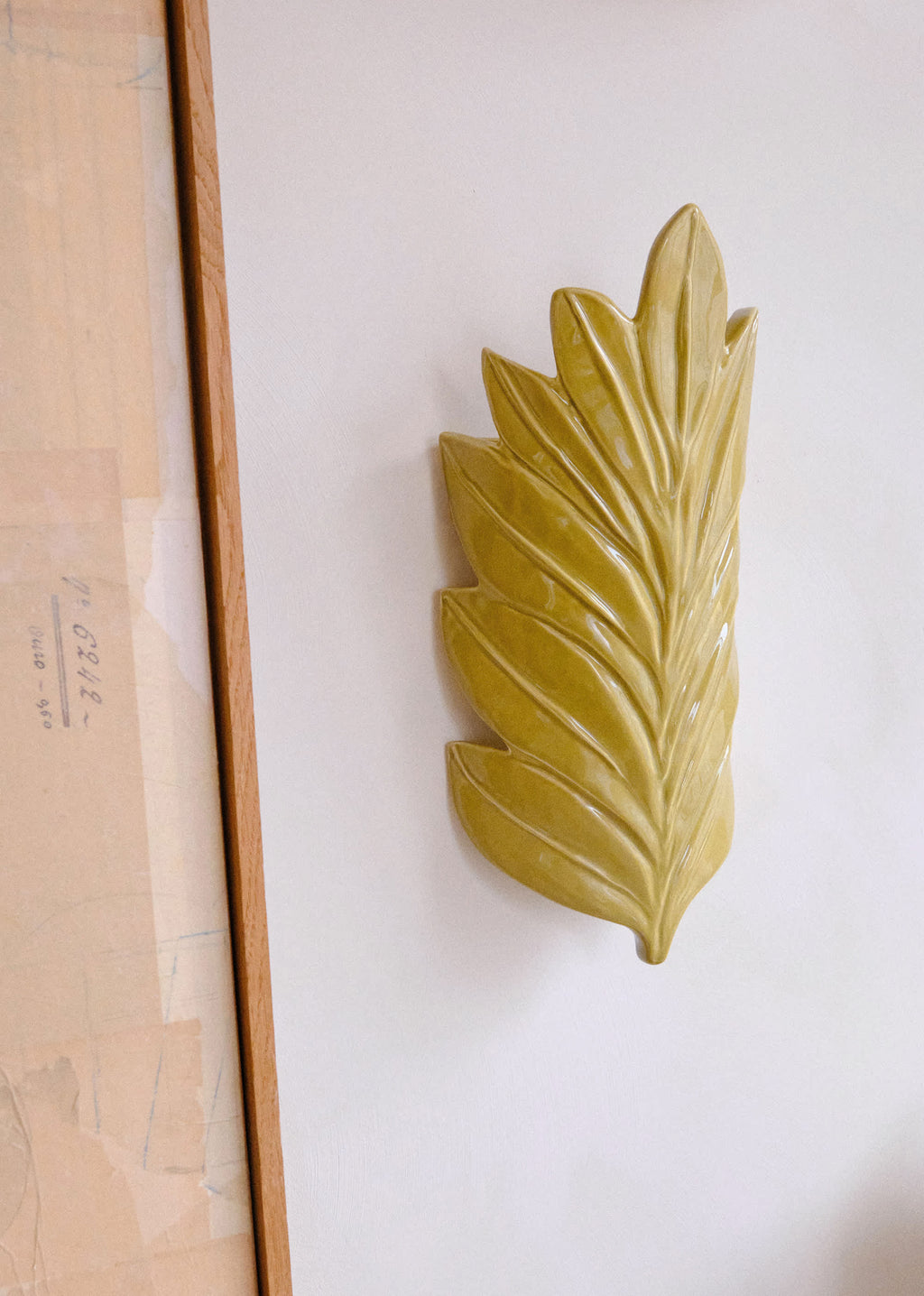 Applique Primavera par François Bazin - Vert Olive