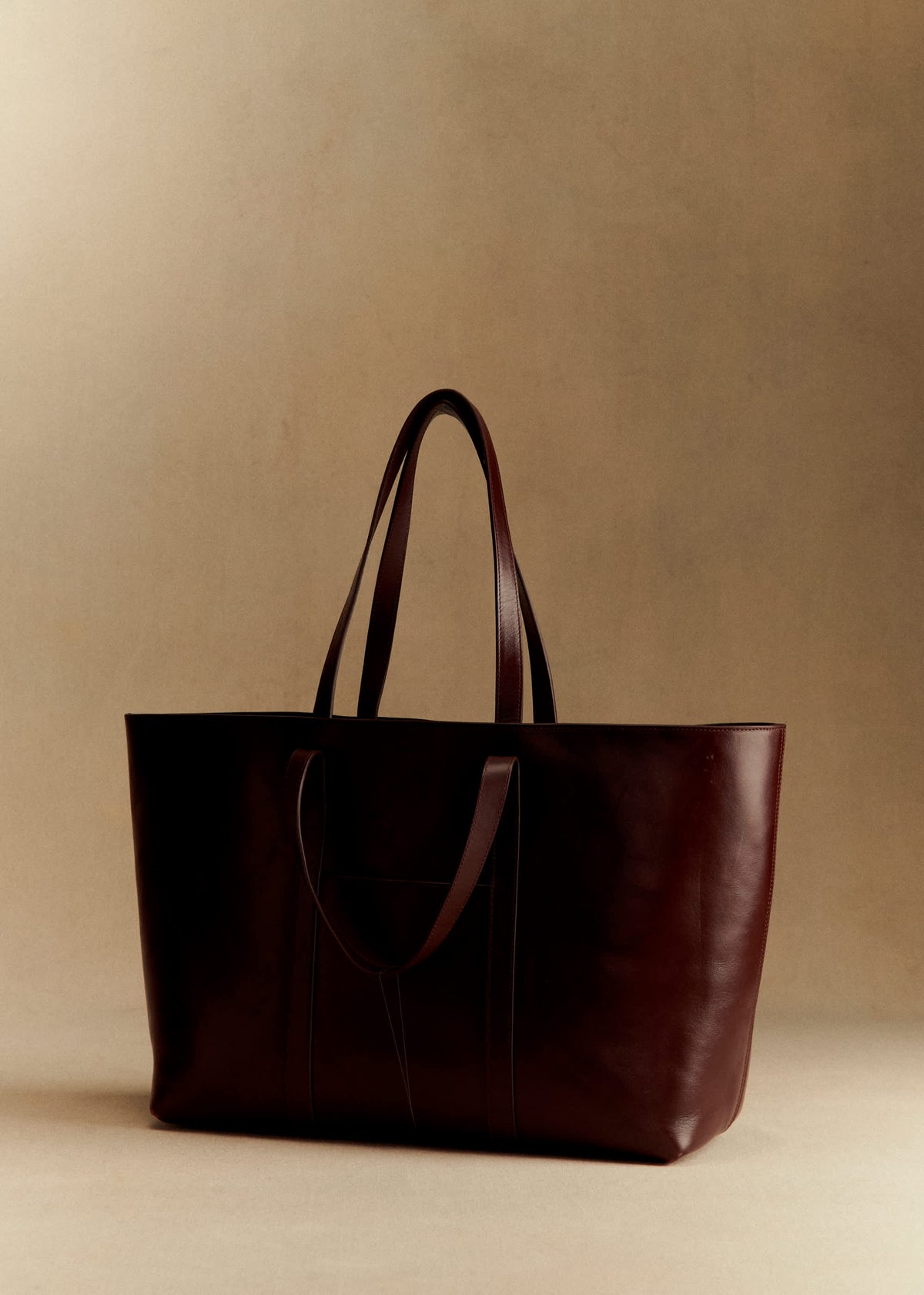 Cabas Maxi Gabin - Chocolat Vintage