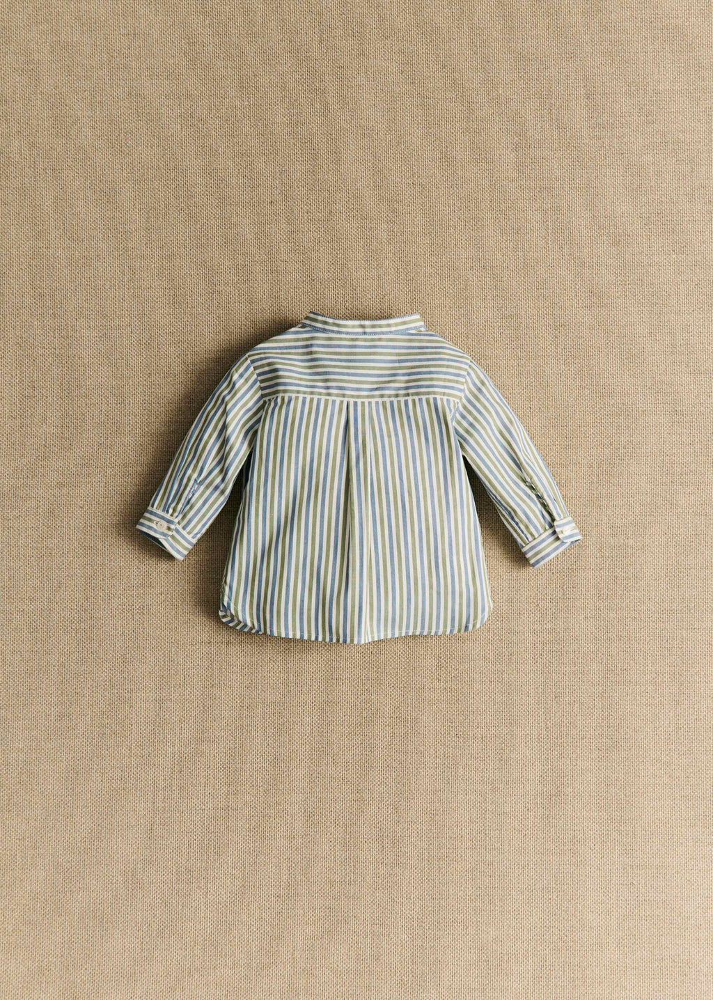 Chemise Benny - Rayure Kaki / Bleu